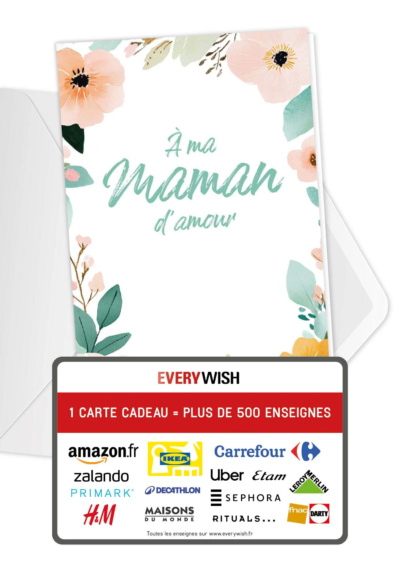 À ma maman - Cadre à fleurs PDF