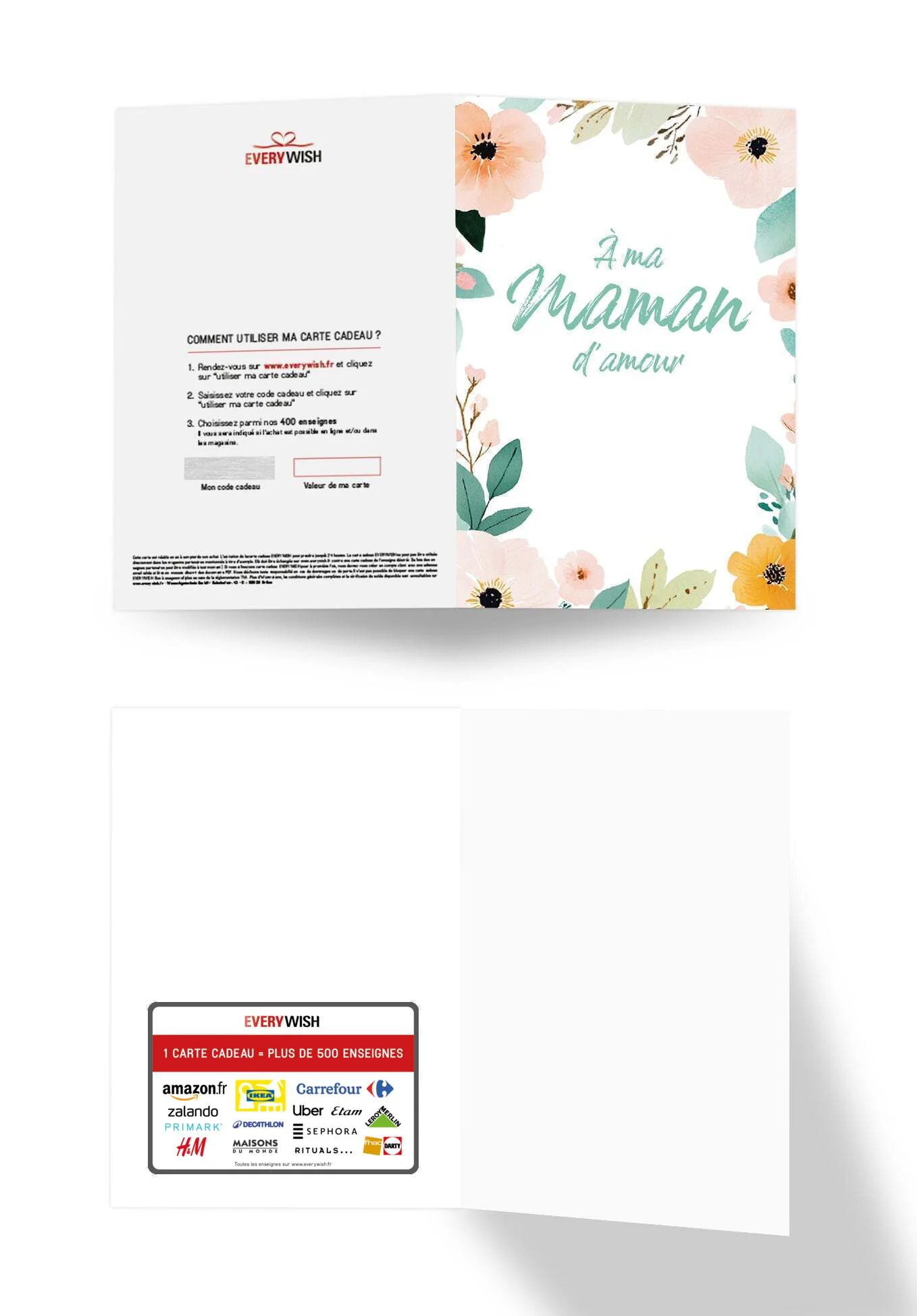 À ma maman - Cadre à fleurs PDF - Image 3