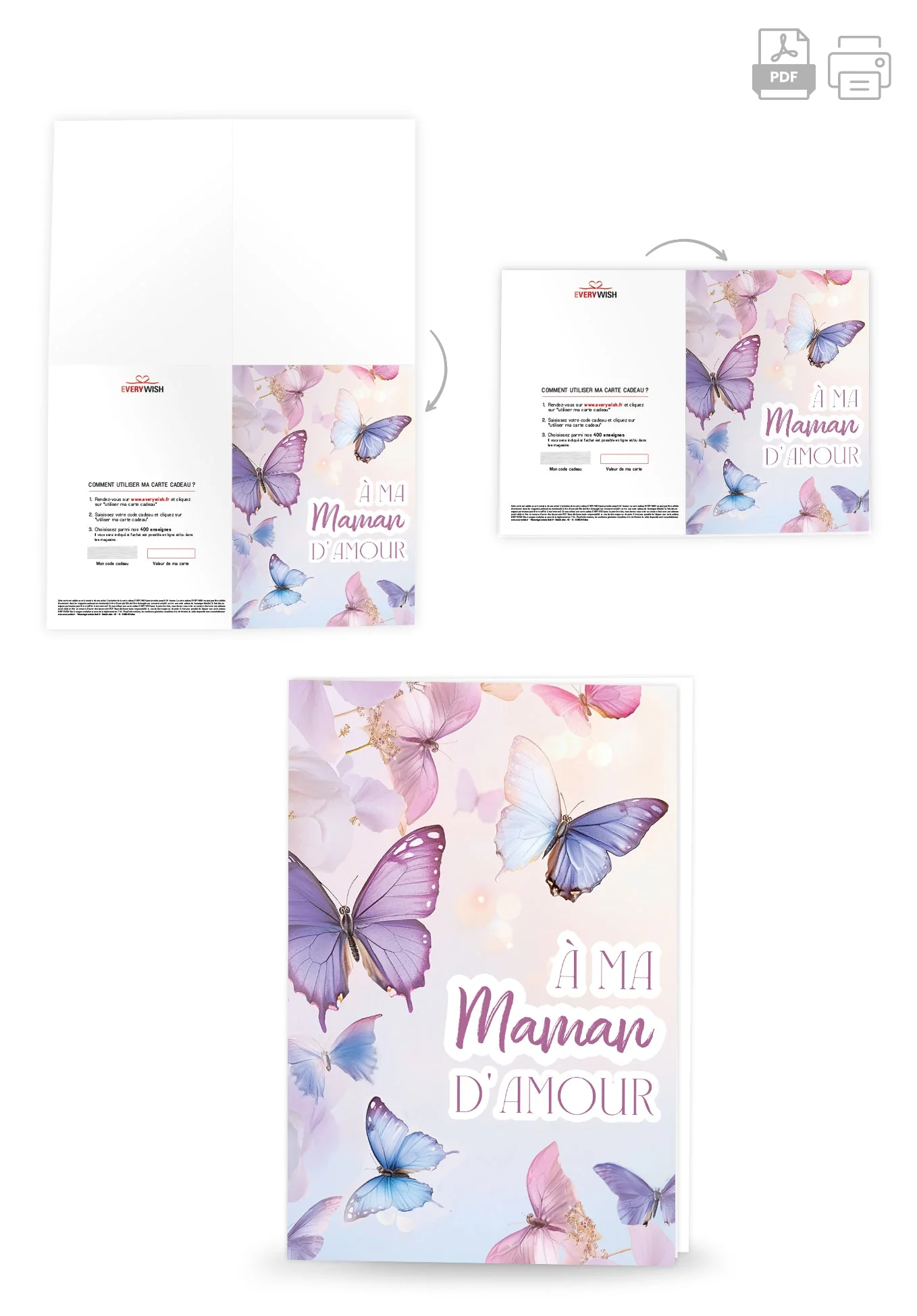 À ma maman - Papillons Lila PDF - Image 4