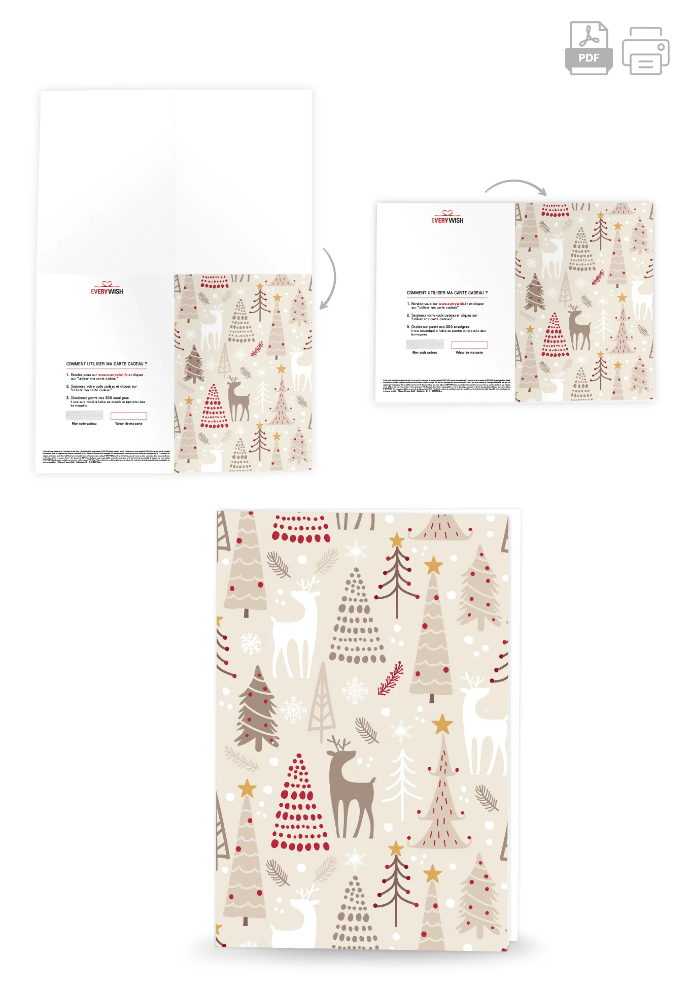 Arbre de Noël Beige - Image 4