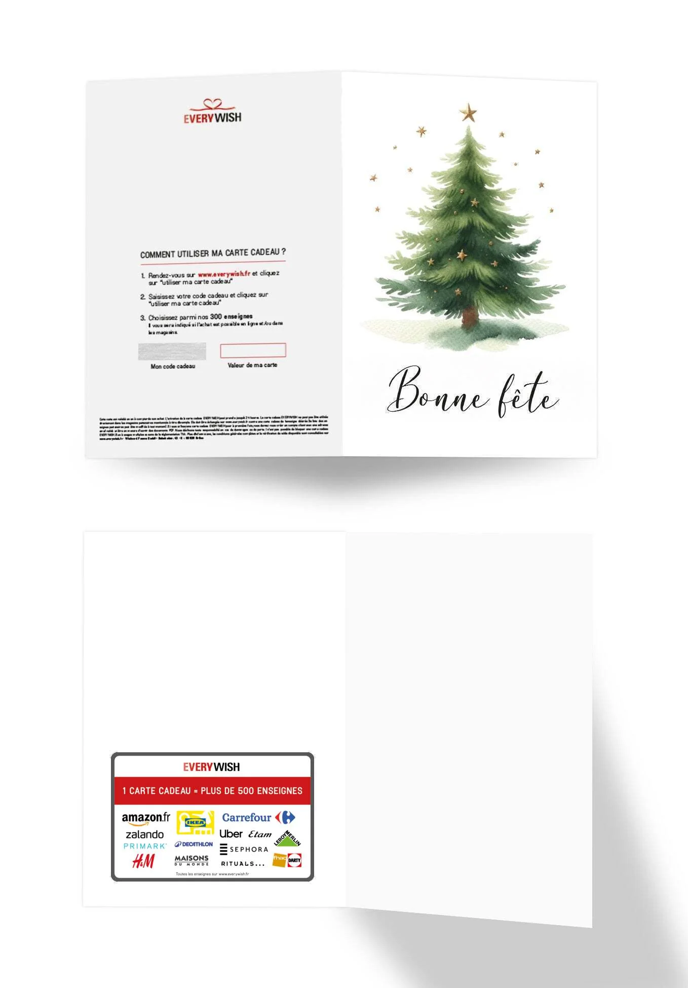 Bonne fête - Arbre de Noël Étoiles - Image 3