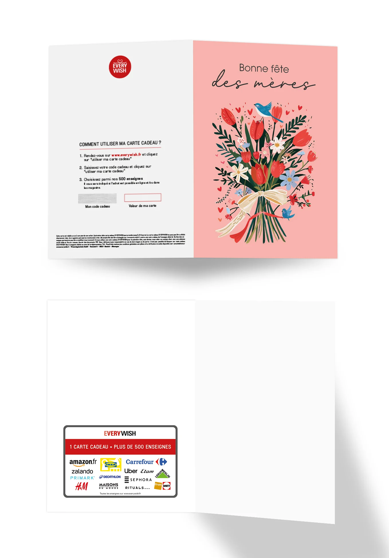 Bonne fête des mères - Bouquet Oiseau - Image 3