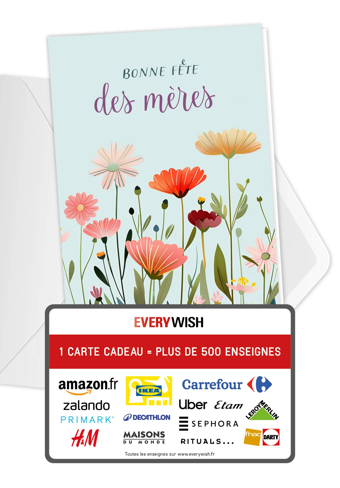 Bonne fête des mères - Un pré fleuri PDF
