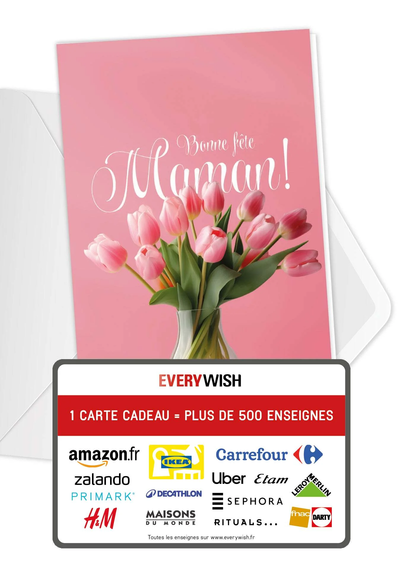 Bonne Fête maman - Vase tulipe PDF