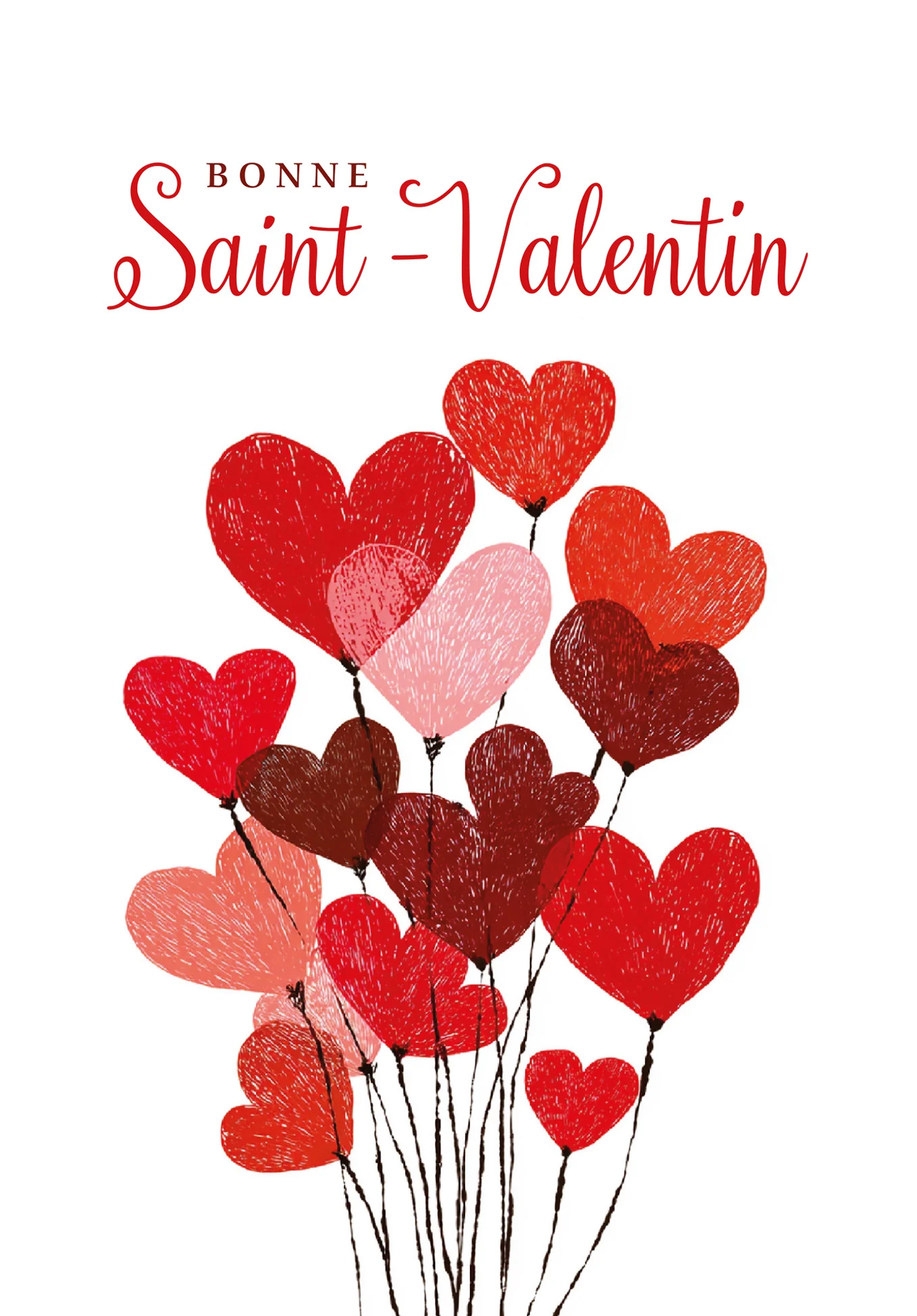 Bonne Saint-Valentin - Ballons coeurs PDF - Image 2