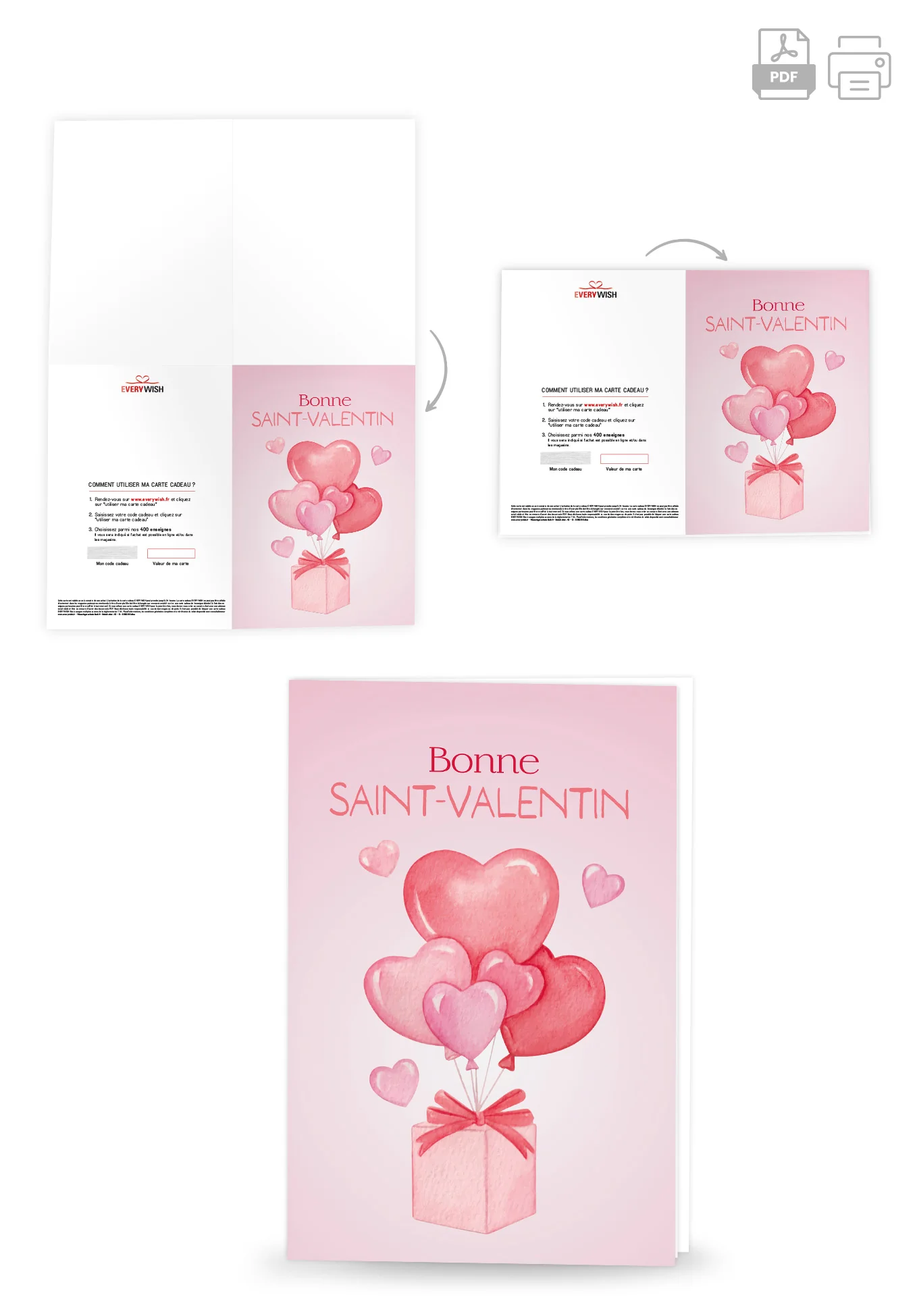 Bonne Saint-Valentin - Paquet cœurs PDF - Image 4