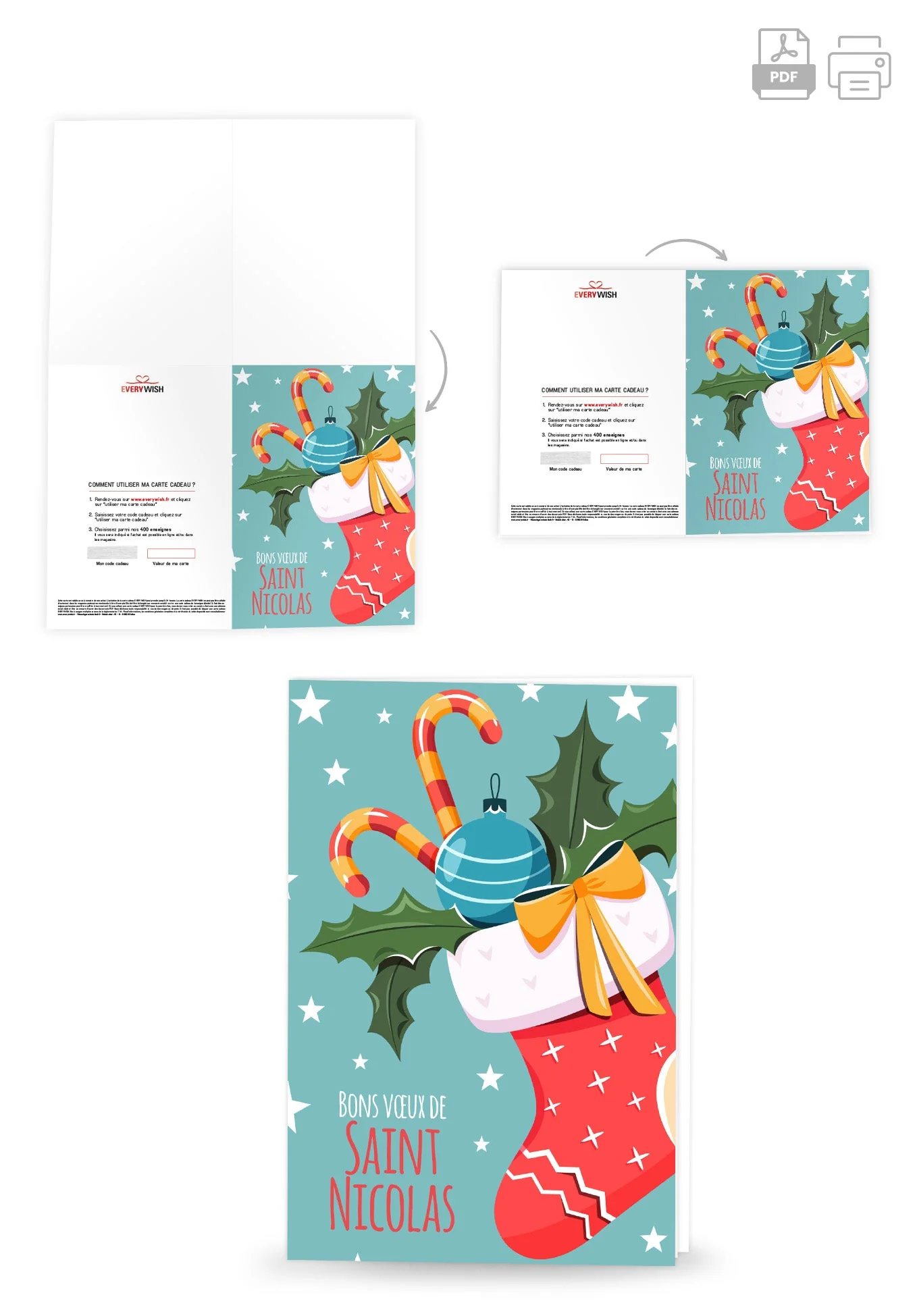 Bons voeux Saint Nicolas - Bas PDF - Image 4