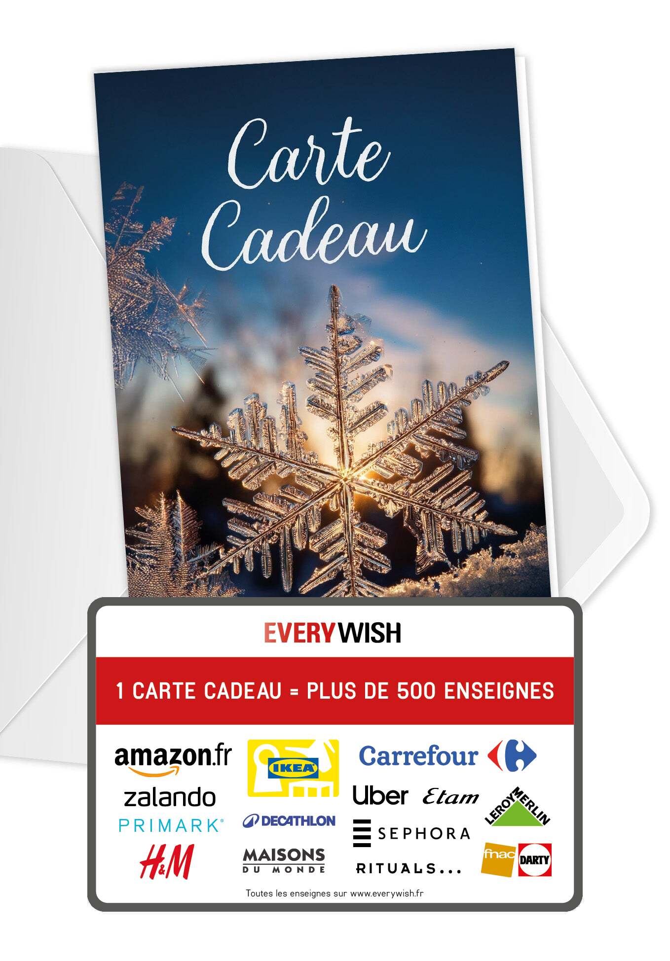 Carte Cadeau - Flocon de neige PDF