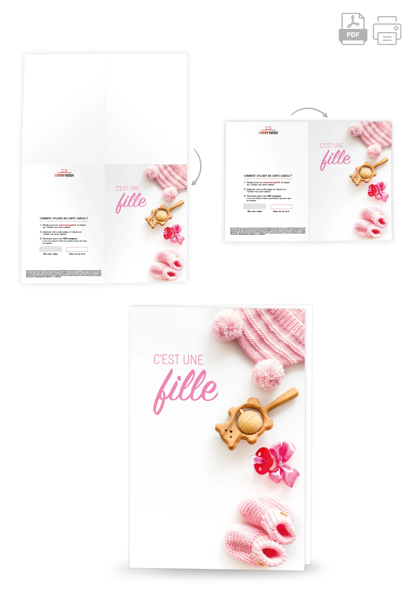 C'est une fille - Vêtements de bébé - Image 4
