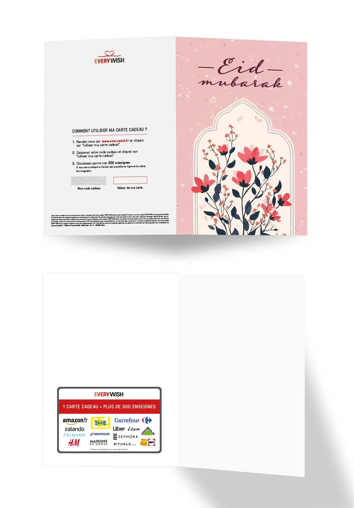 Eid Mubarak - Fleurs roses PDF - Image 3
