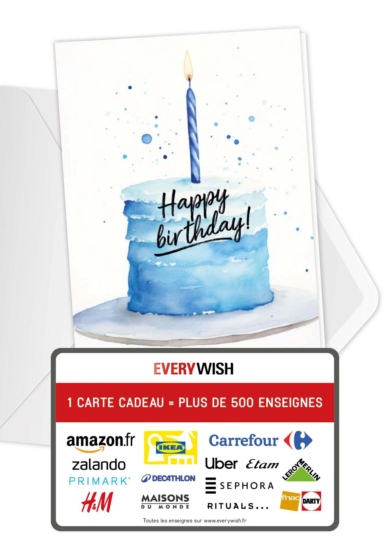 Happy Birthday - Gâteau Bleu PDF