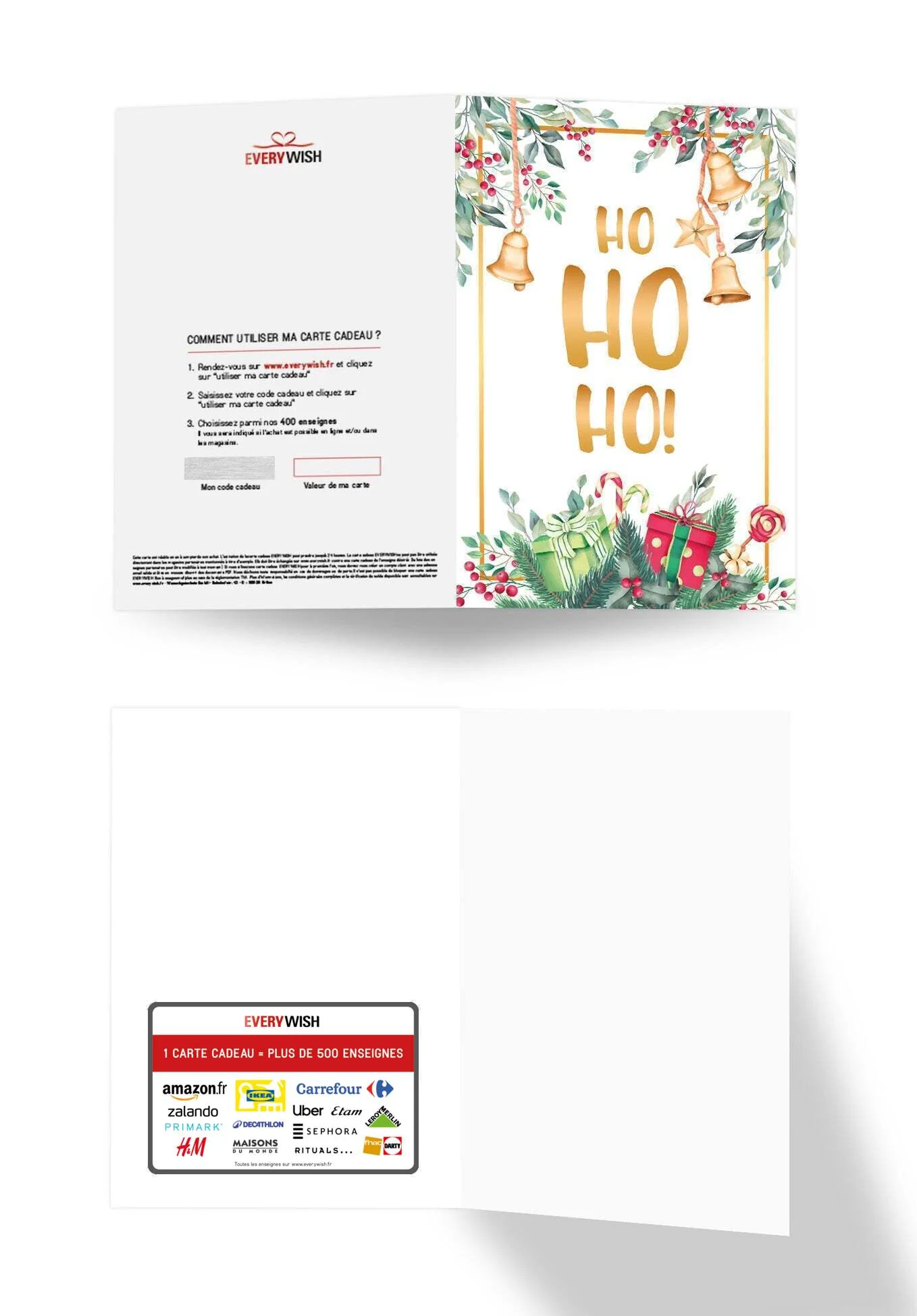 Ho Ho Ho - Branches Aquarelle PDF - Image 3