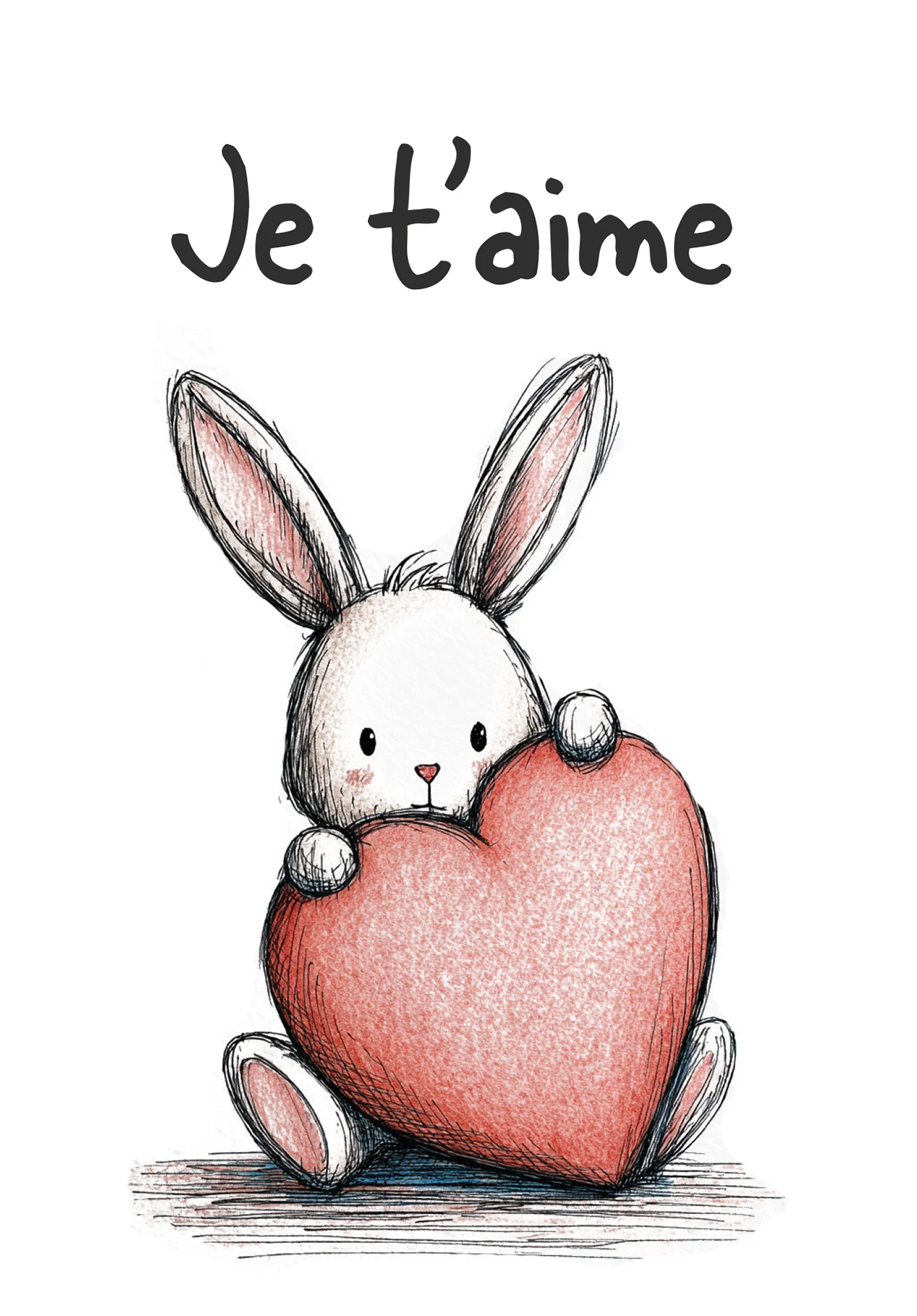 Je t'aime - Cœur de lapin PDF - Image 2