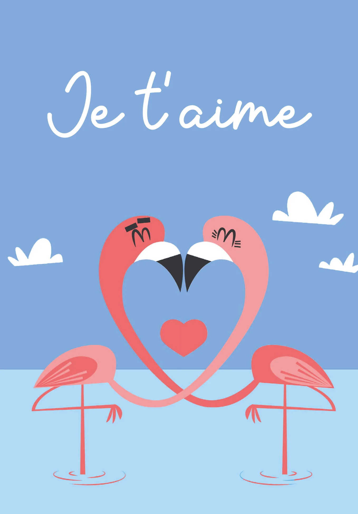 Je t'aime - Flamants roses PDF - Image 2