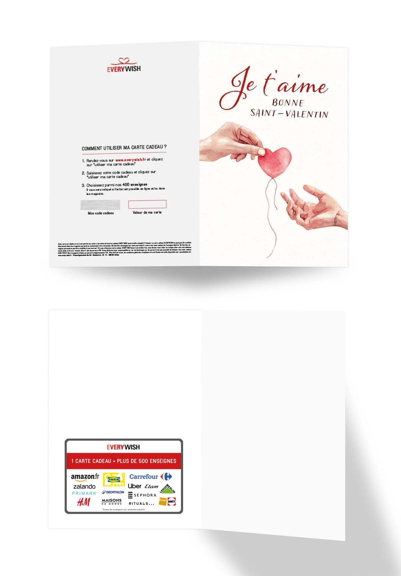 Je t'aime - Mains Cœur - Image 3