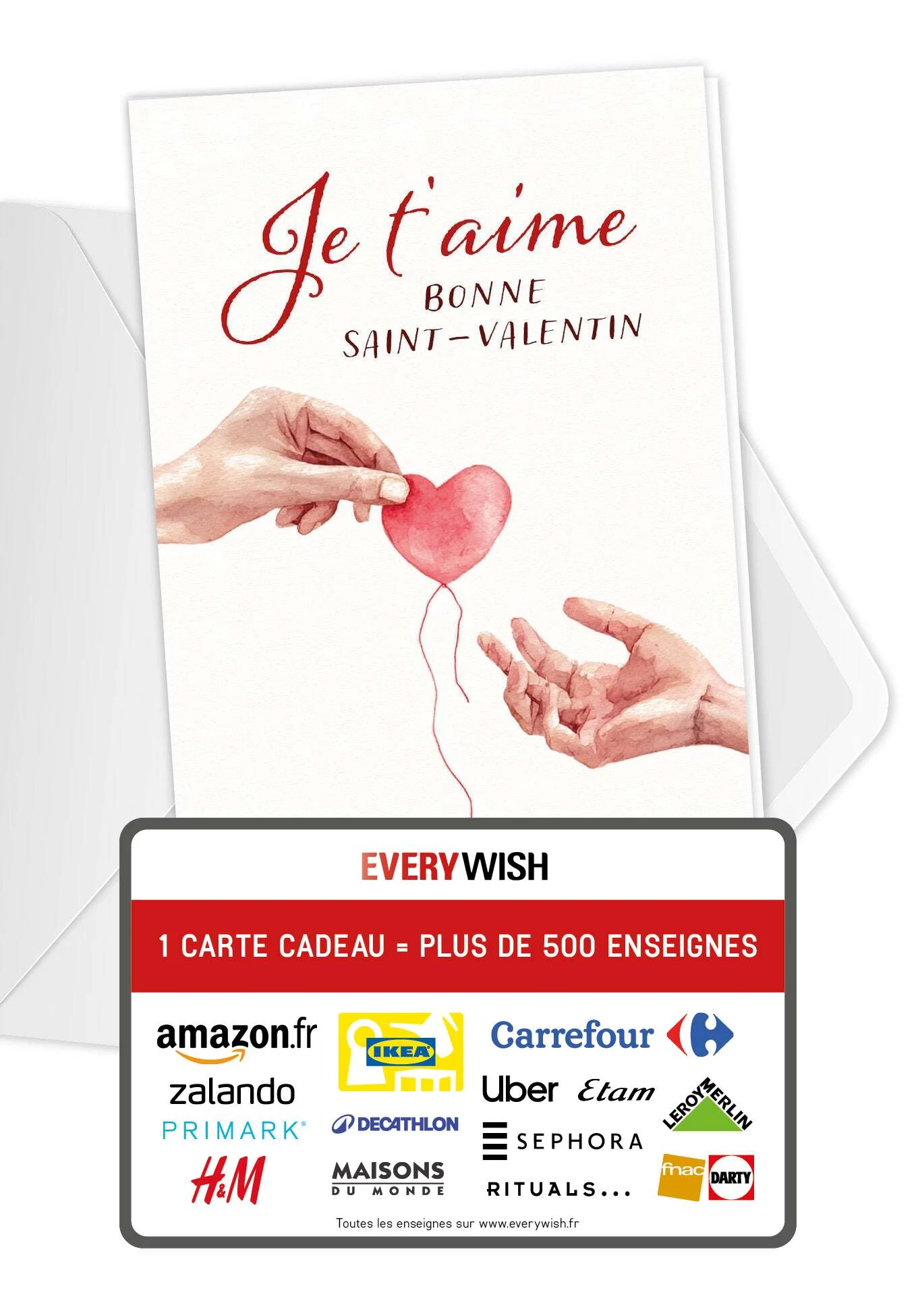 Je t'aime - Mains Cœur PDF