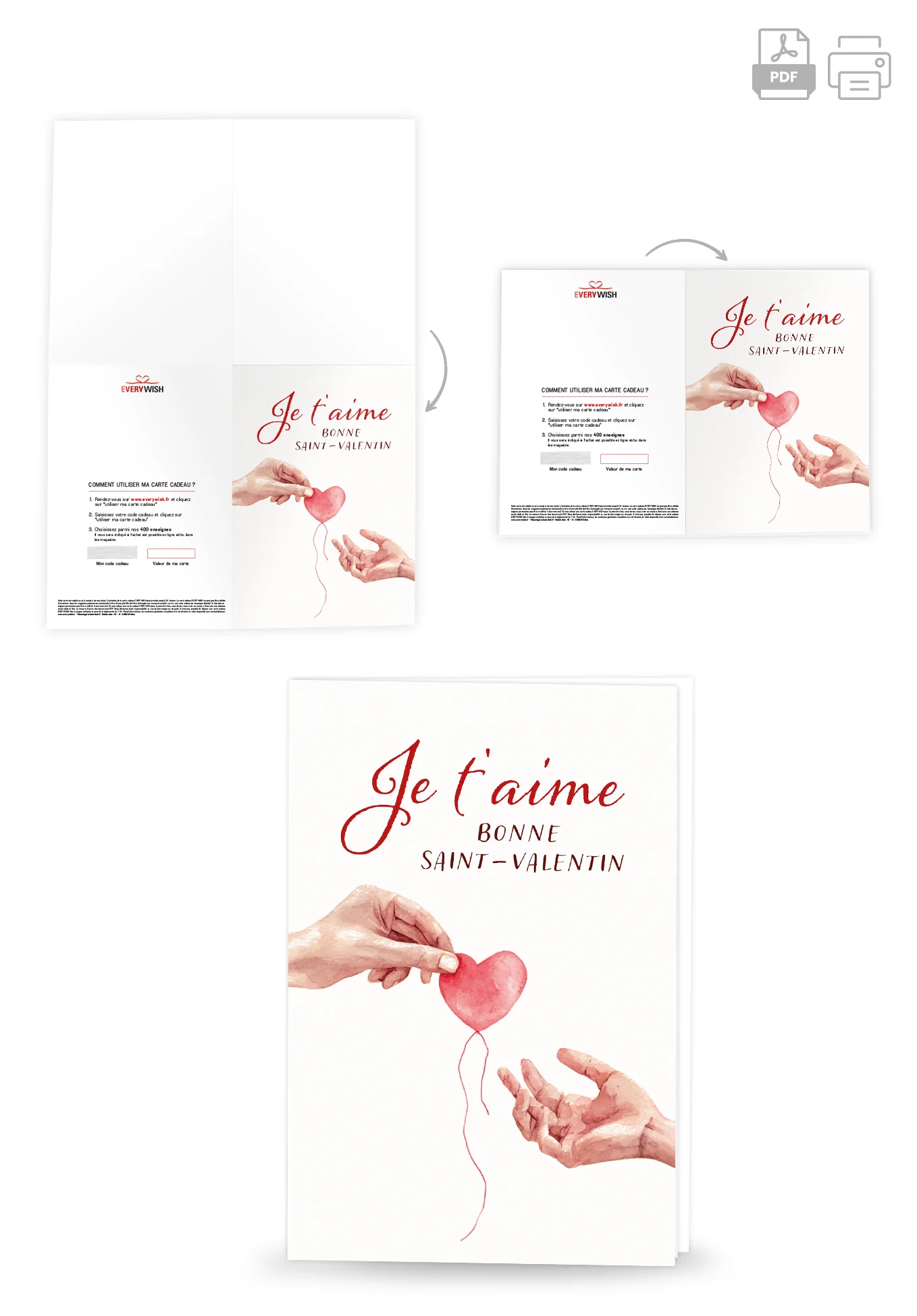 Je t'aime - Mains Cœur PDF - Image 4