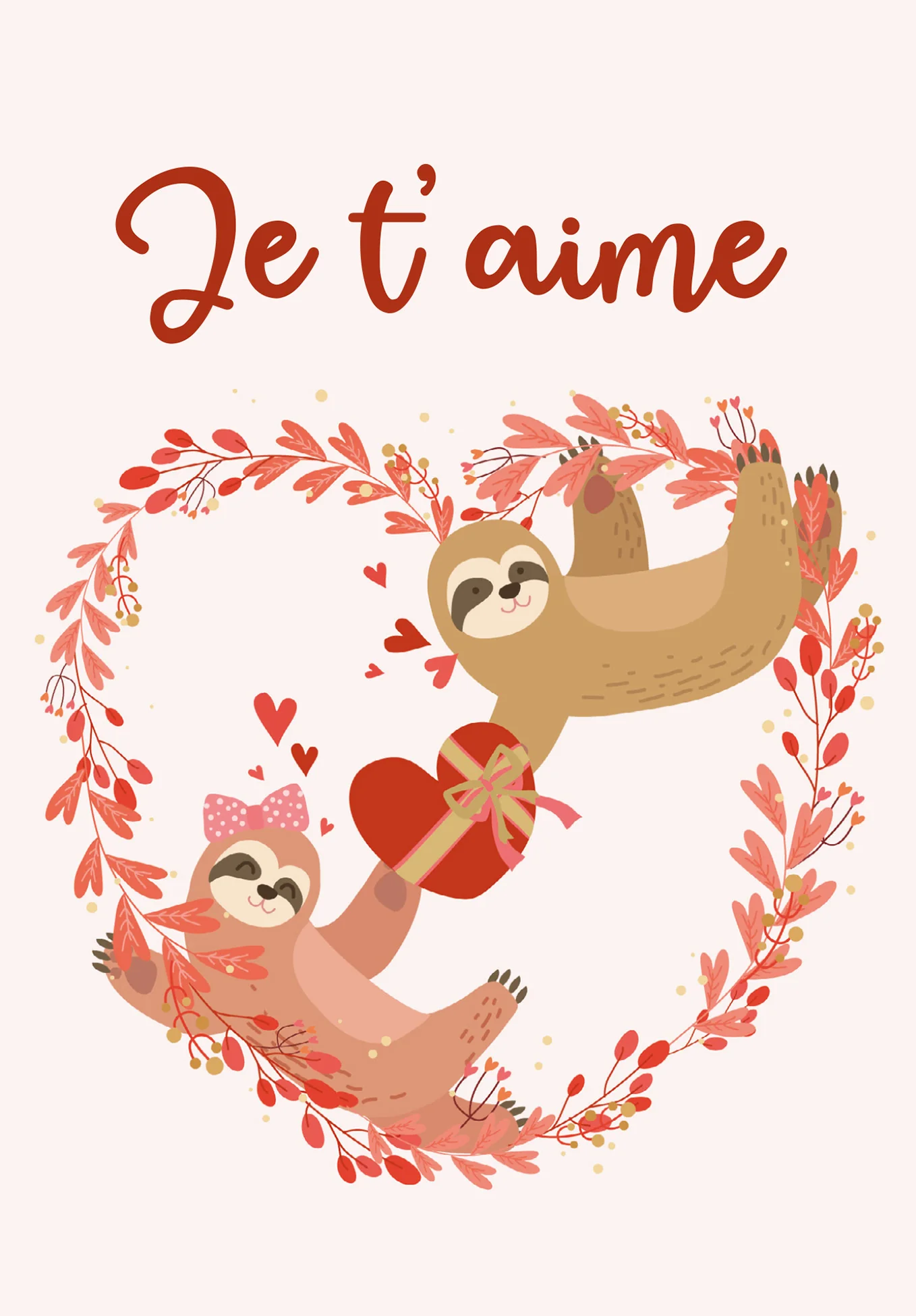 Je t'aime - Paresseux Cœur PDF - Image 2