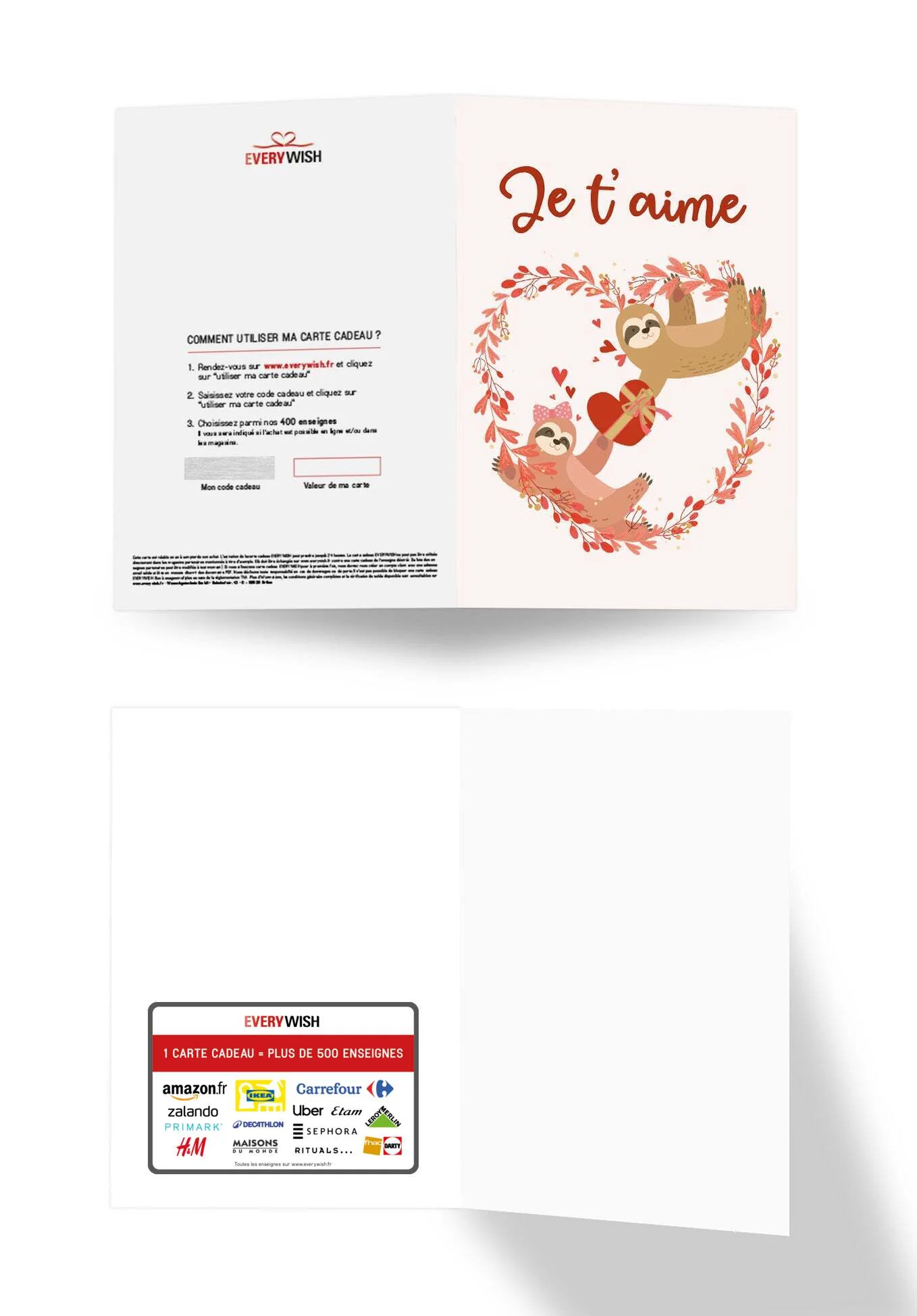 Je t'aime - Paresseux Cœur PDF - Image 3