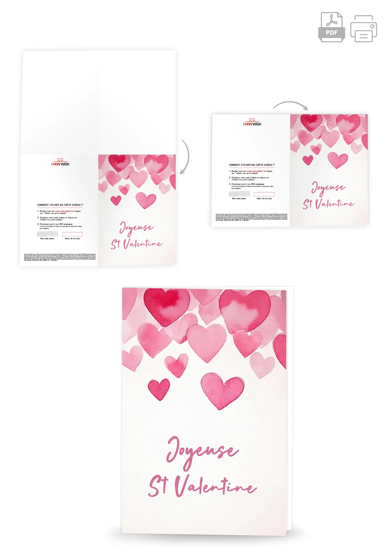 Joyeuse - Cœurs Rose - Image 4