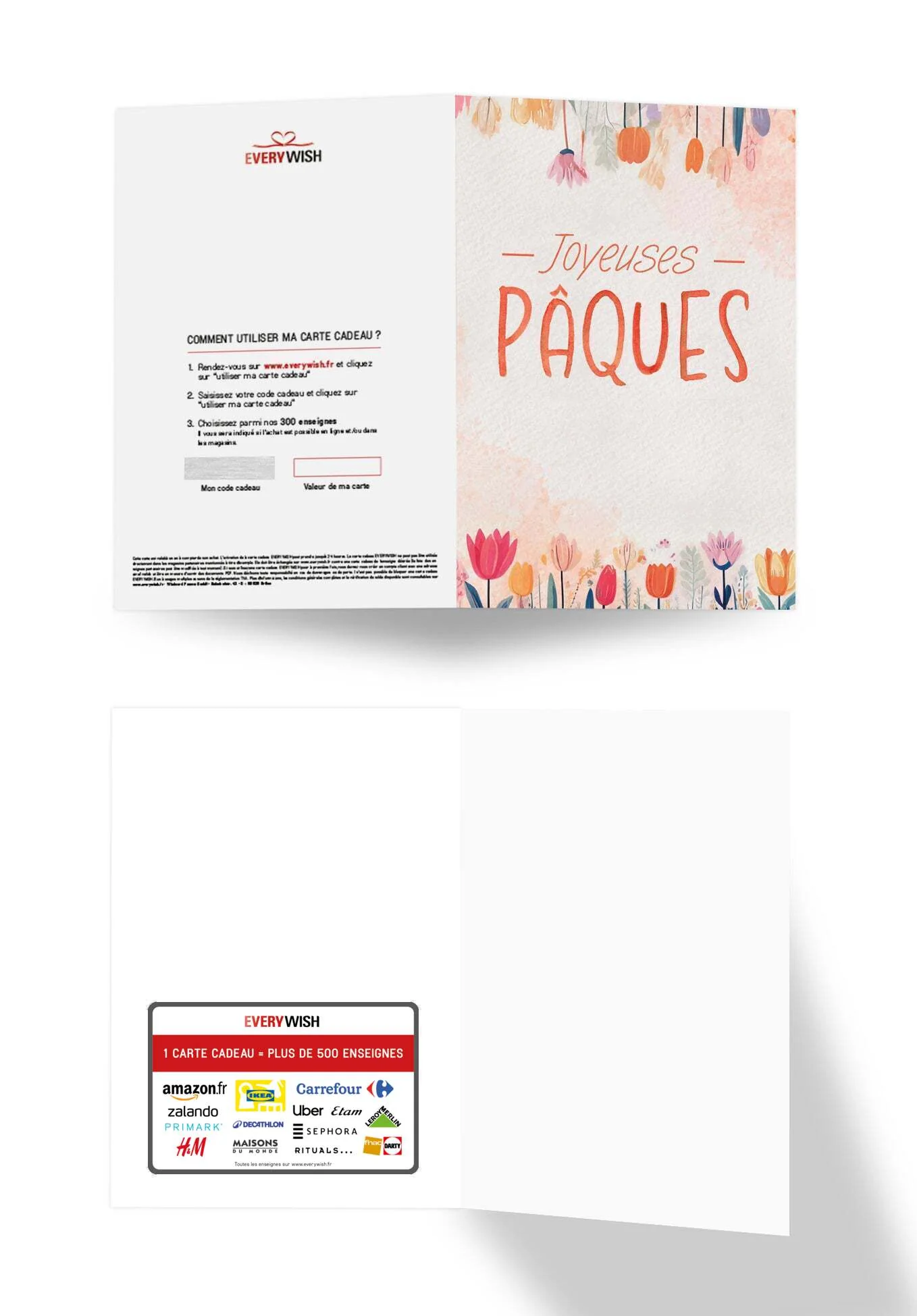 Joyeuses Pâques - Fleurs Aquarelle PDF - Image 3