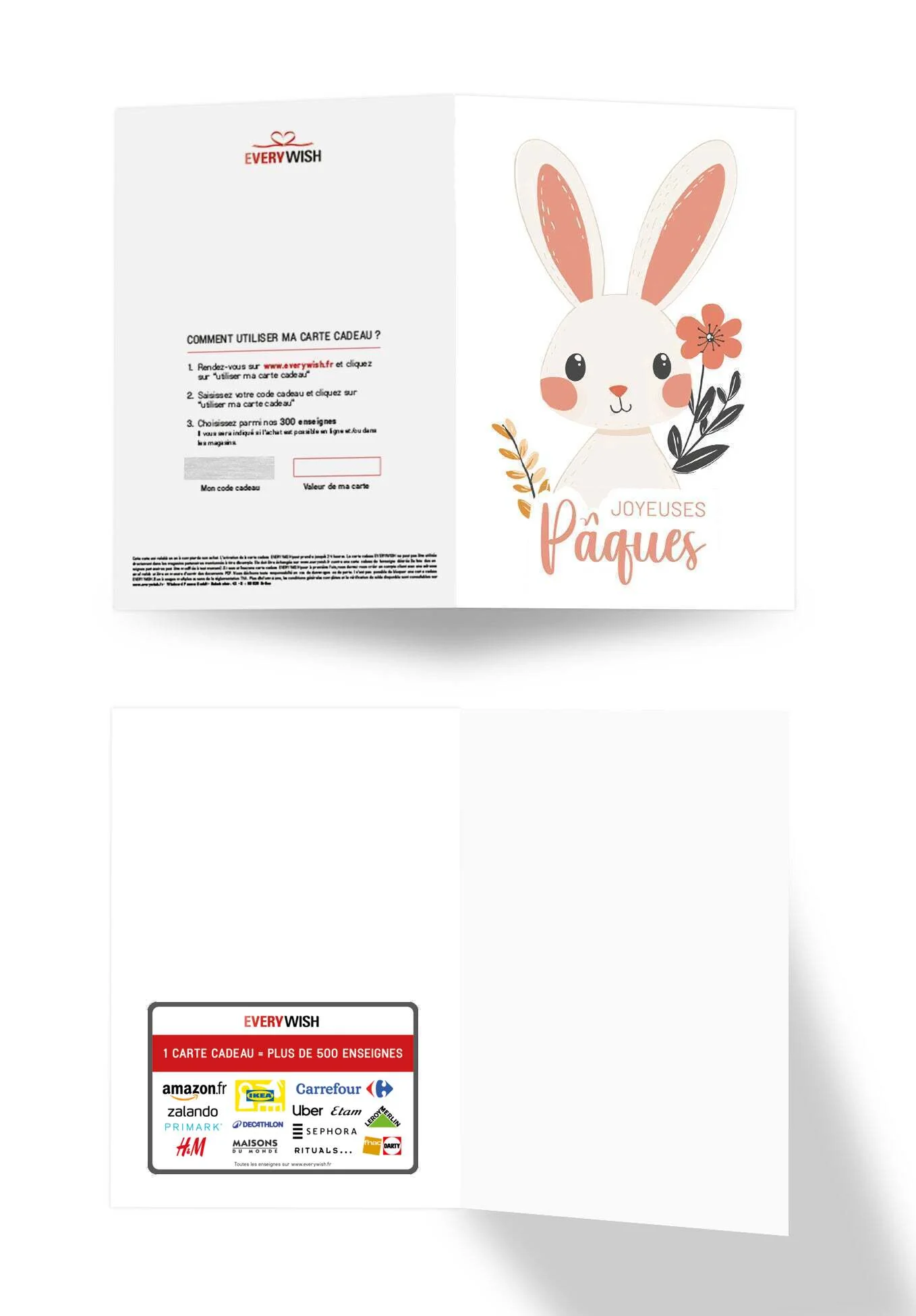 Joyeuses Pâques - Lapin blanc PDF - Image 3