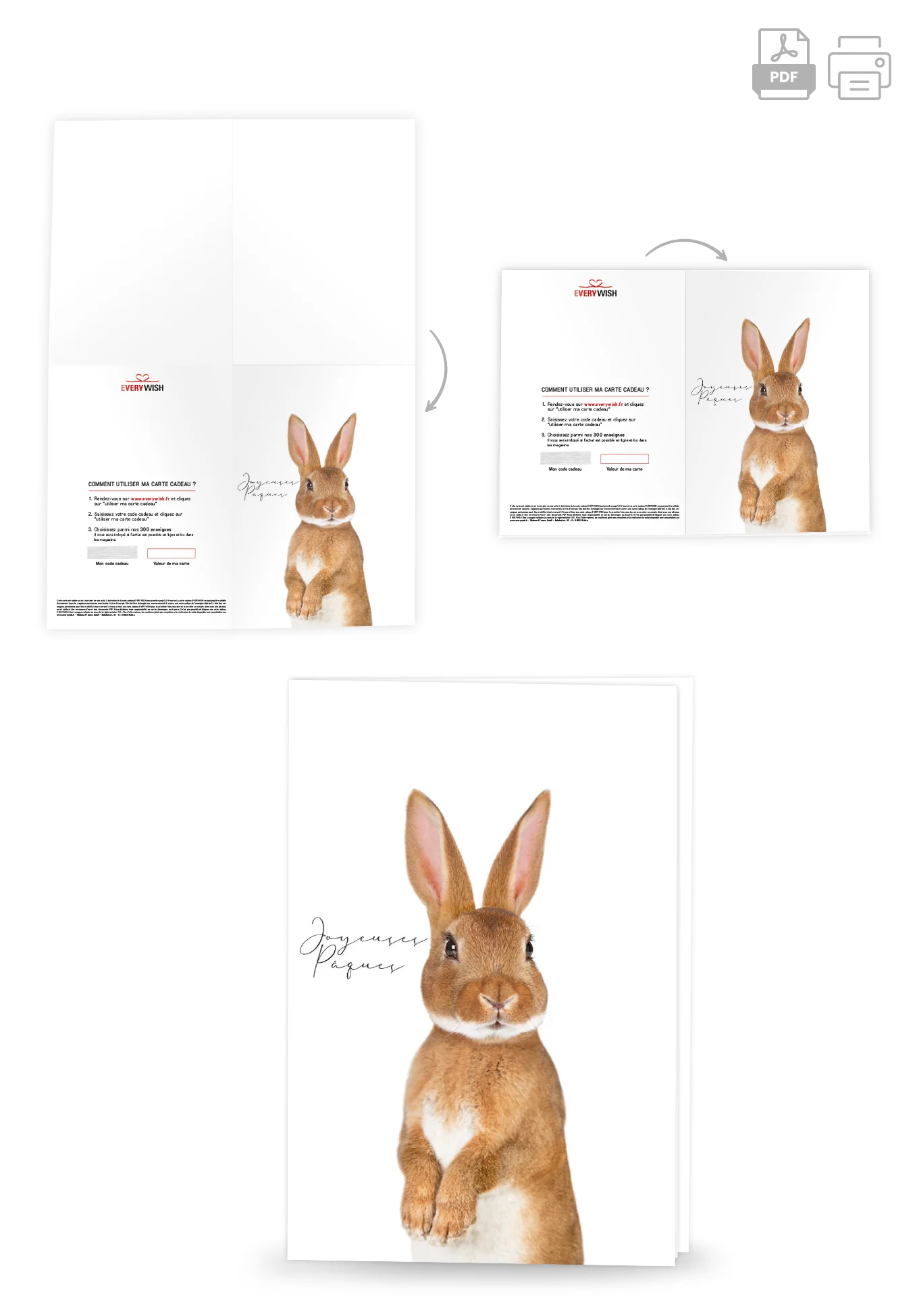 Joyeuses Pâques - Lapin de Pâques - Image 4