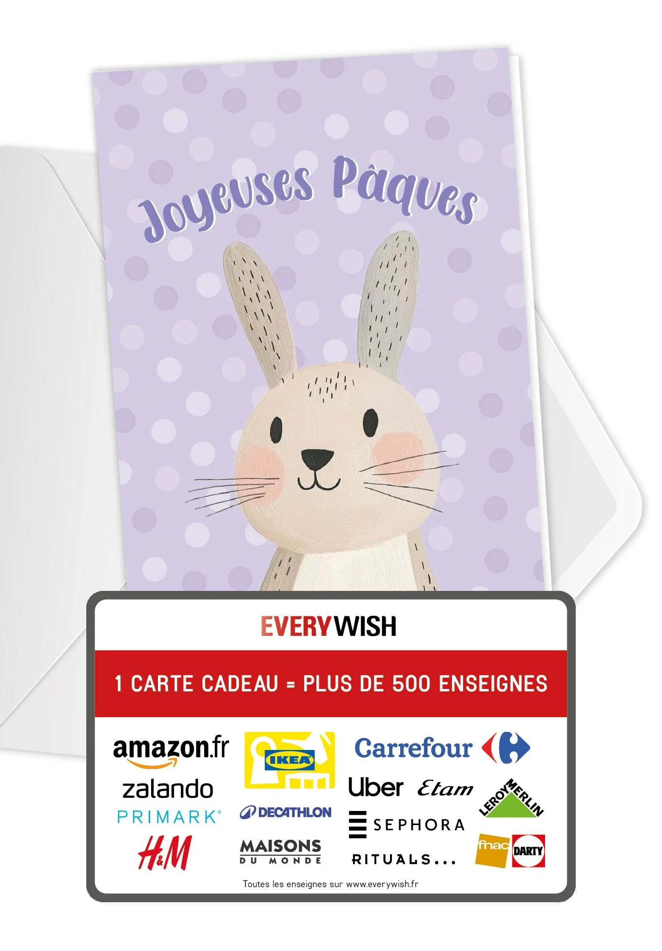 Joyeuses Pâques - Lapin Pastel PDF