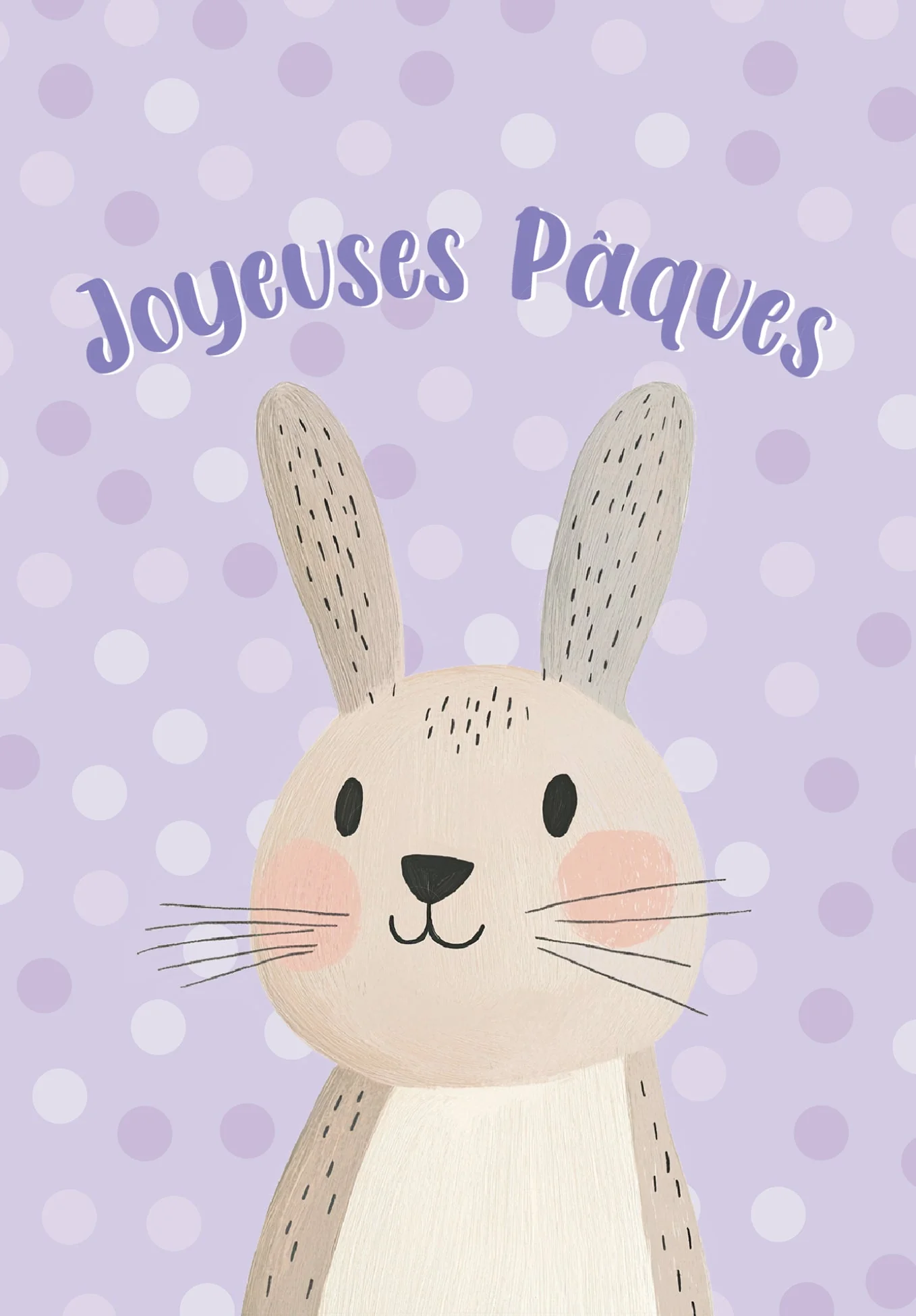 Joyeuses Pâques - Lapin Pastel PDF - Image 2