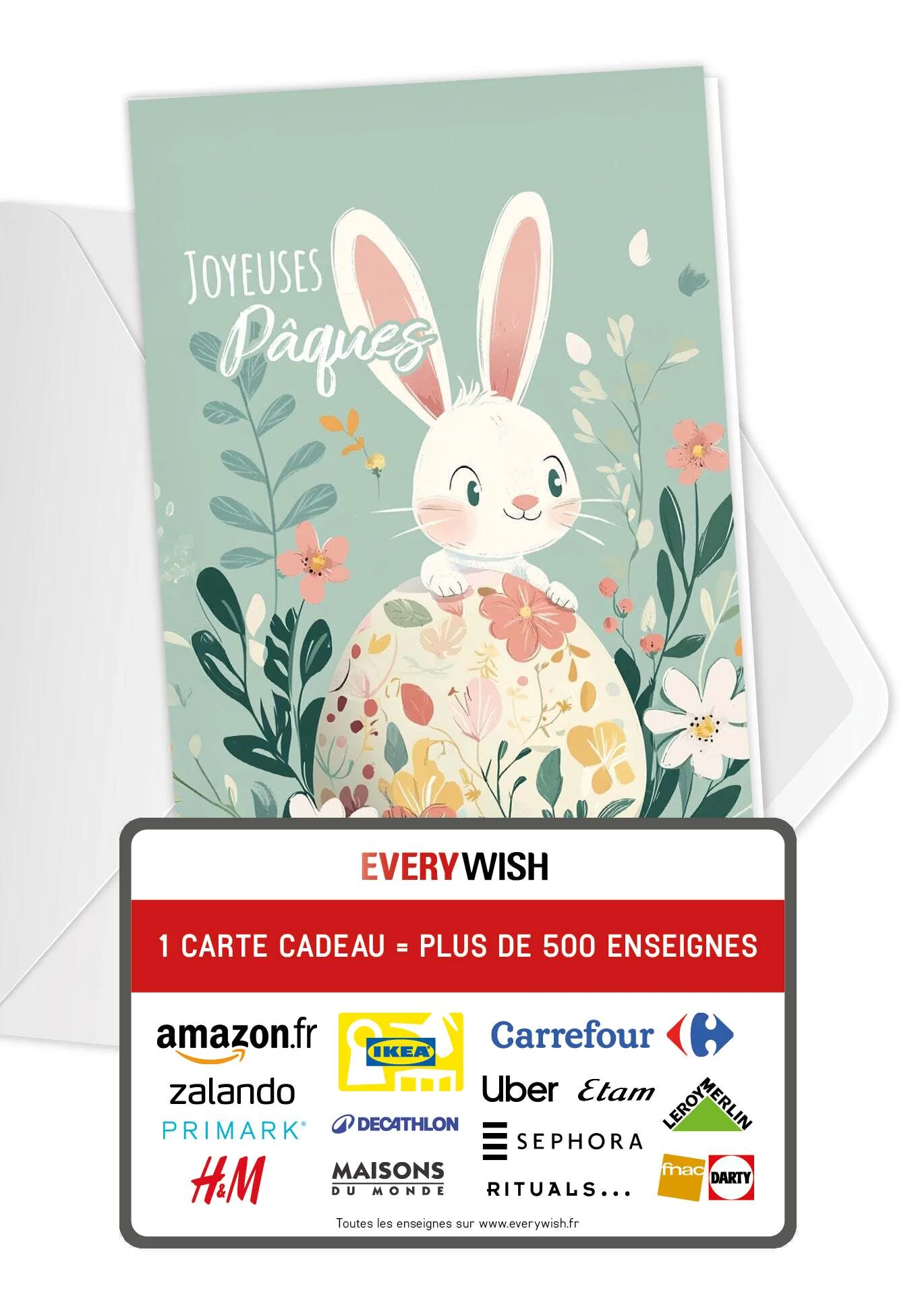 Joyeuses Pâques - Lapin Turquoise PDF