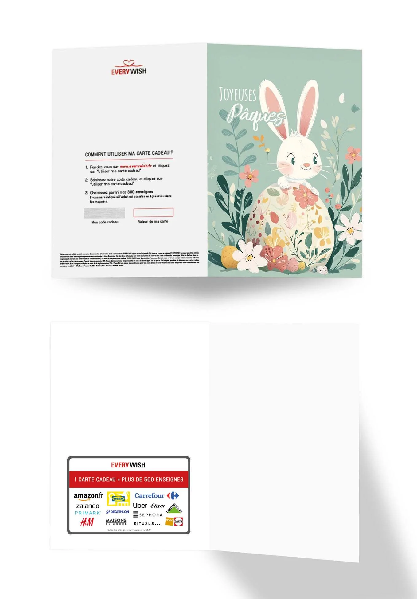 Joyeuses Pâques - Lapin Turquoise PDF - Image 3