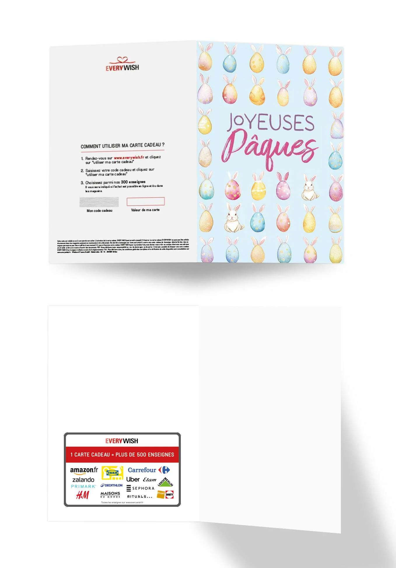Joyeuses Pâques - Motif oeufs de lapin PDF - Image 3