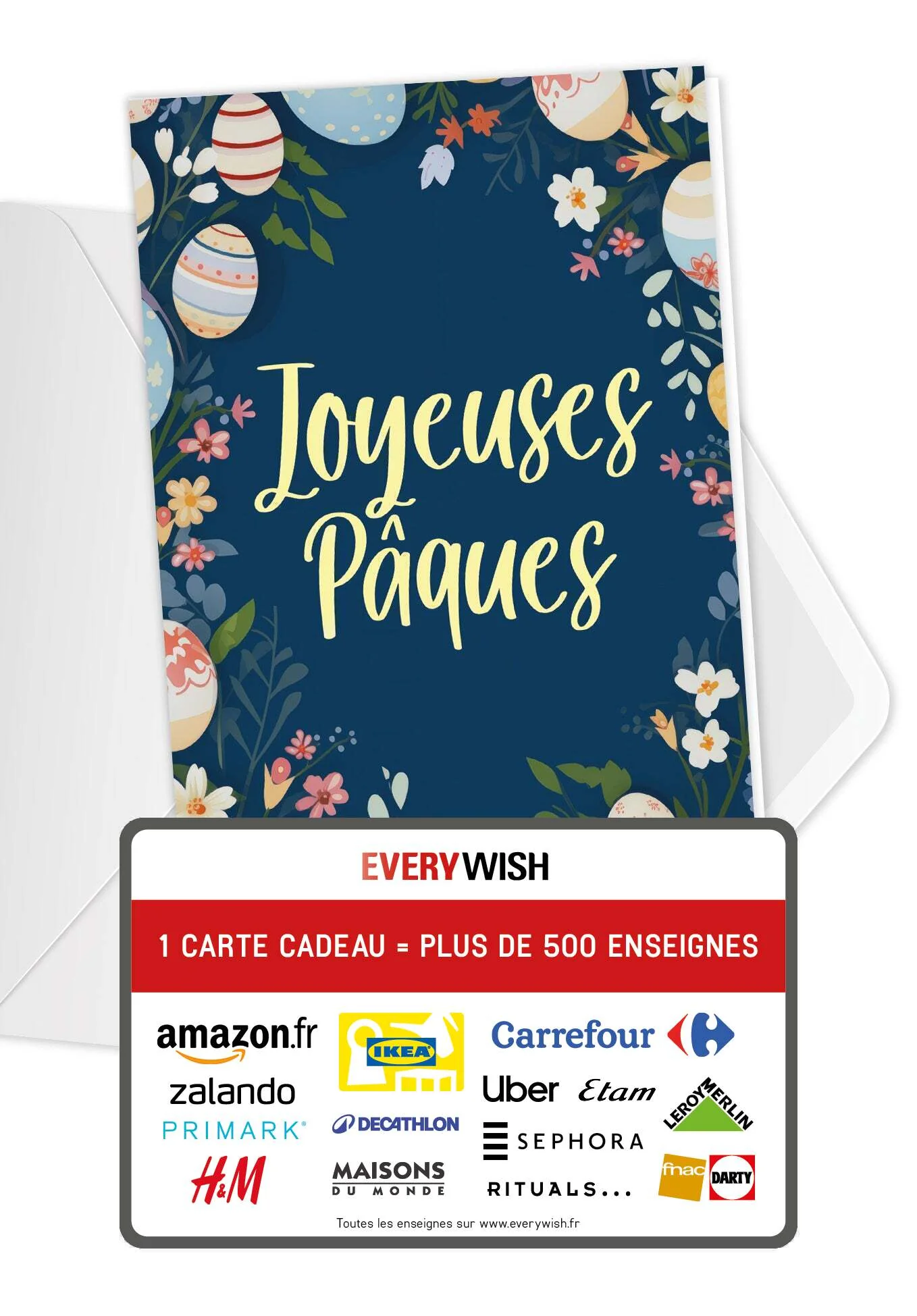 Joyeuses Pâques - Oeufs de Pâques fleurs PDF