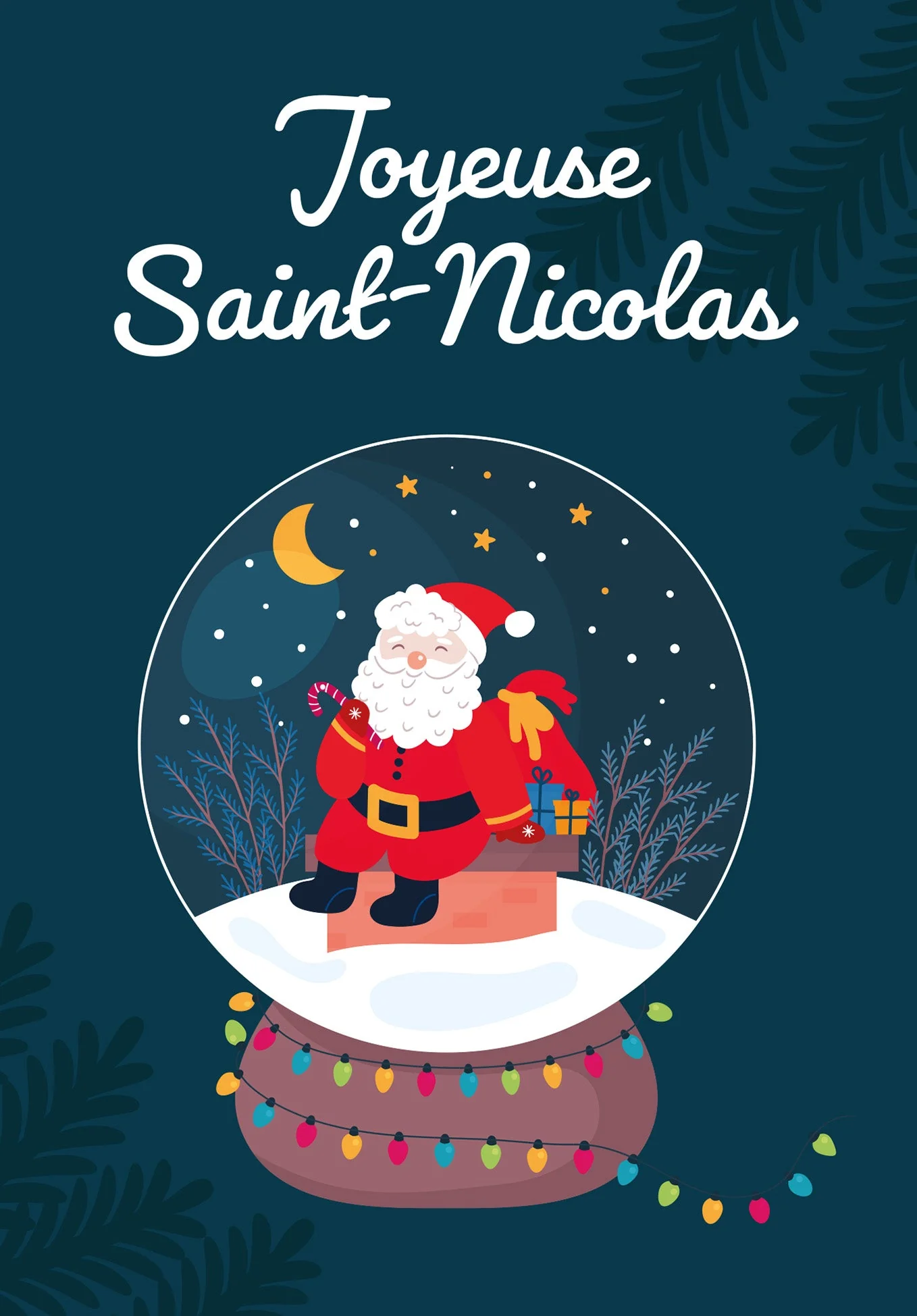 Joyeuses Saint-Nicolas - Boule à neige Saint Nicolas PDF - Image 2