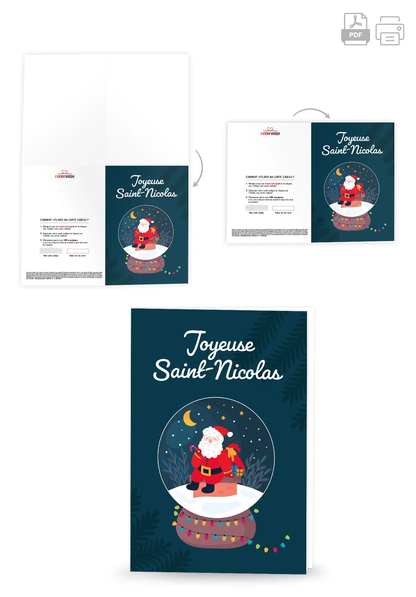 Joyeuses Saint-Nicolas - Boule à neige Saint Nicolas PDF - Image 4