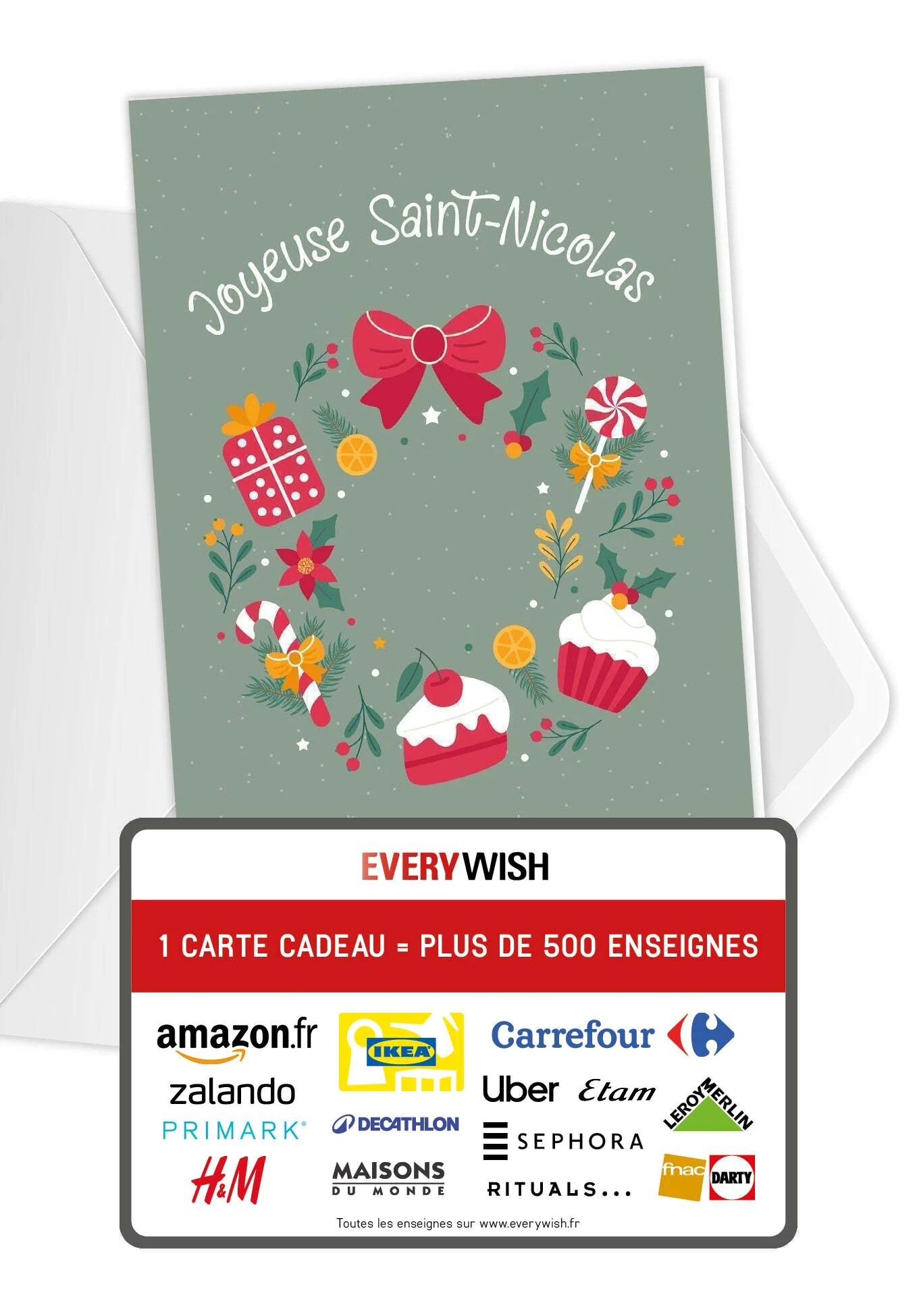 Joyeuses Saint-Nicolas - Couronne de bonbons PDF