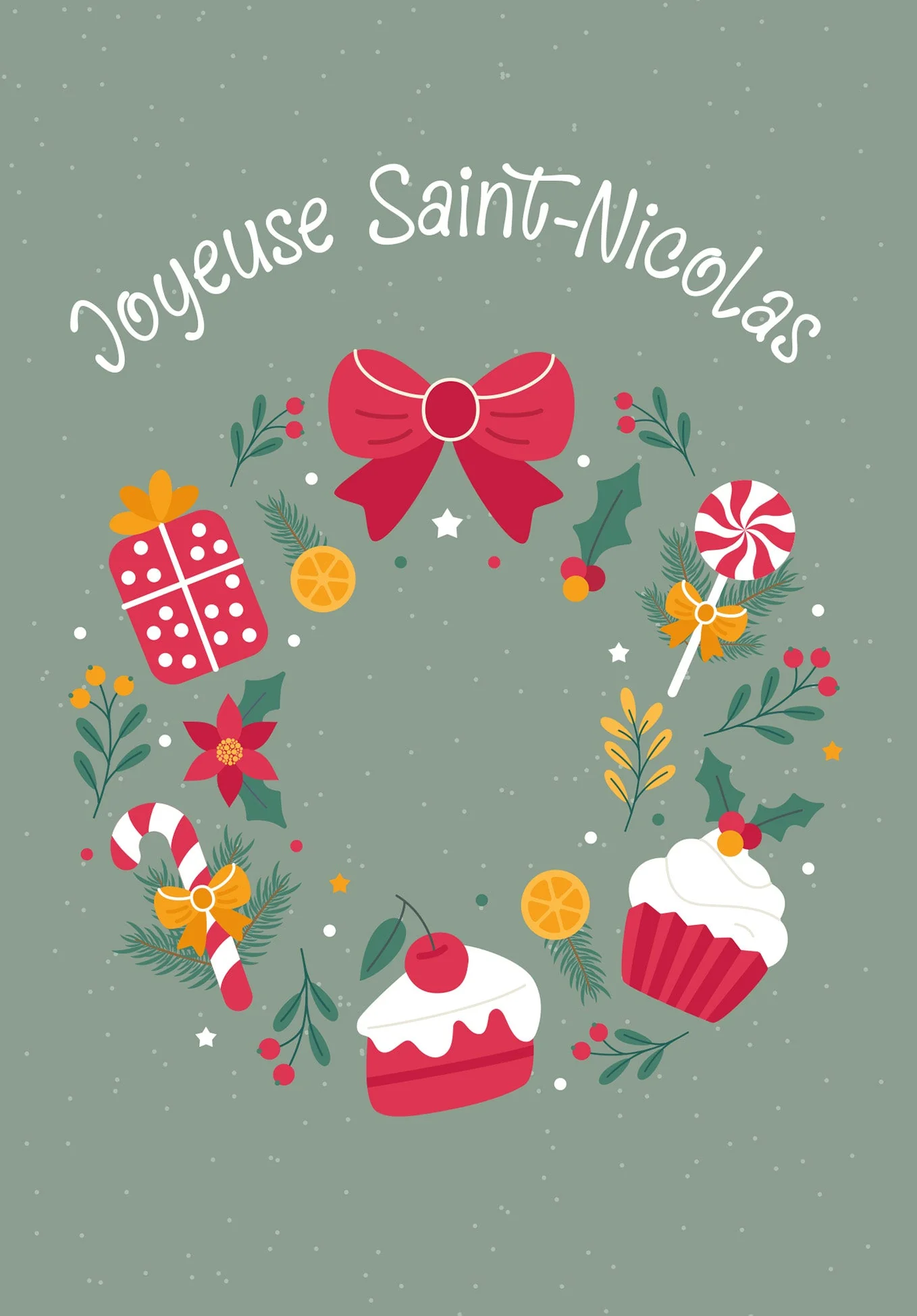 Joyeuses Saint-Nicolas - Couronne de bonbons PDF - Image 2