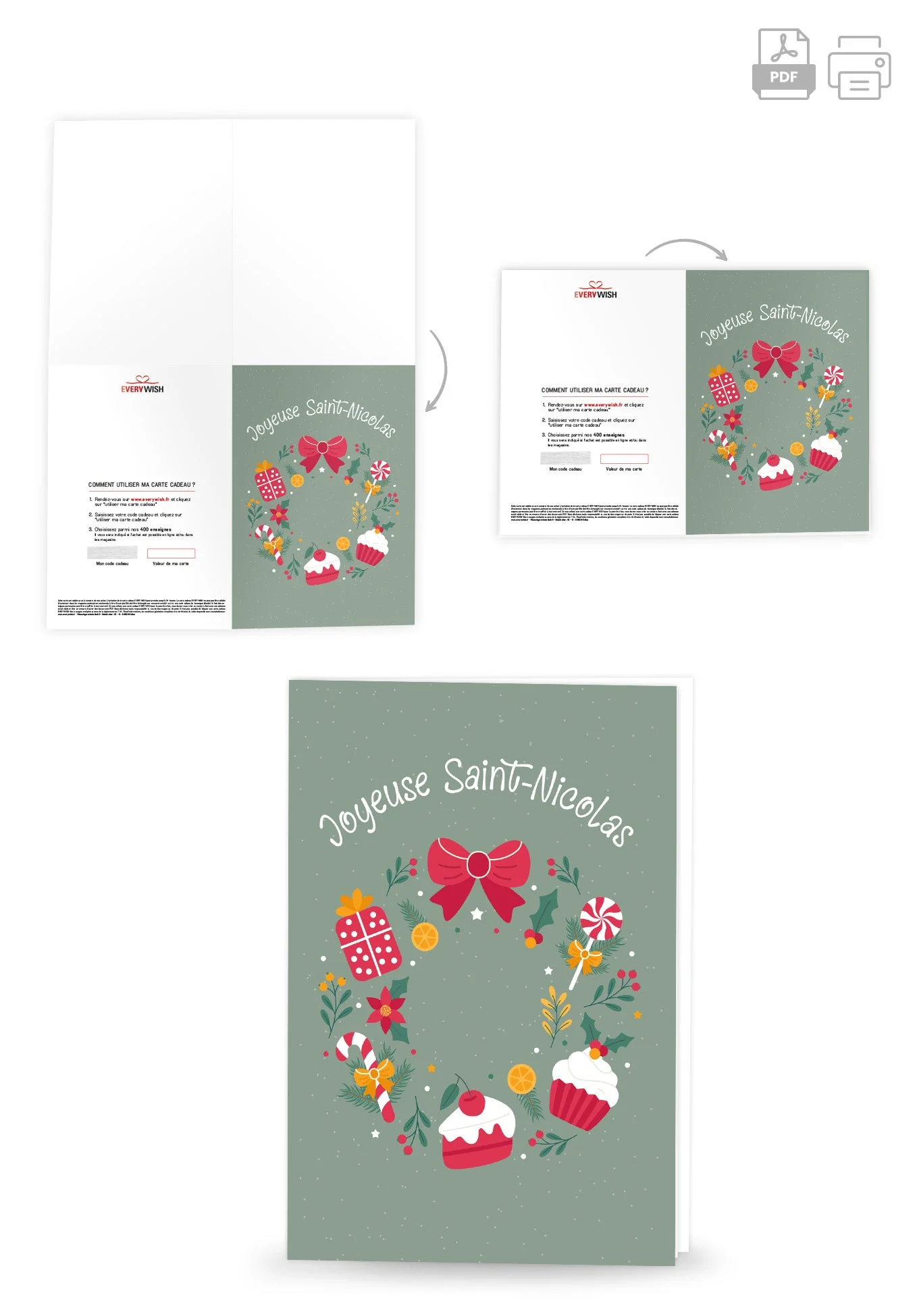 Joyeuses Saint-Nicolas - Couronne de bonbons PDF - Image 4