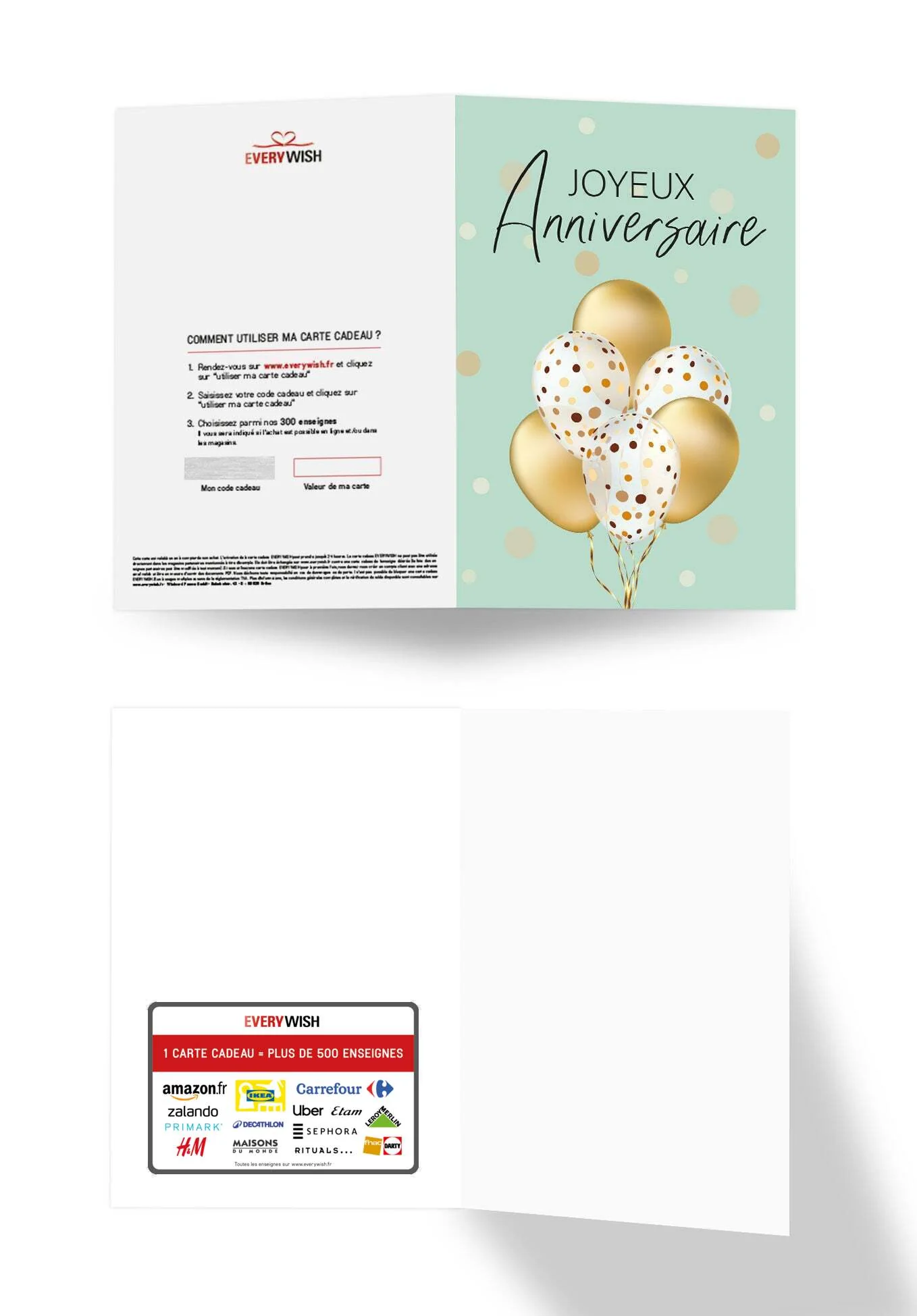Joyeux anniversaire - Ballons Or - Image 3