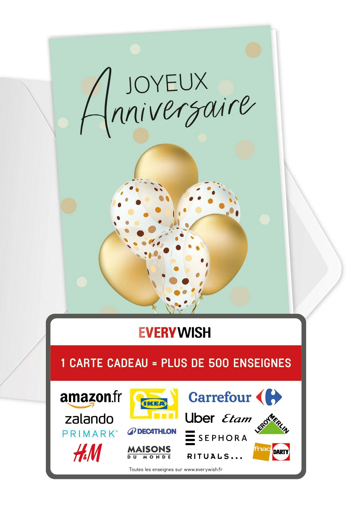 Joyeux anniversaire - Ballons Or PDF