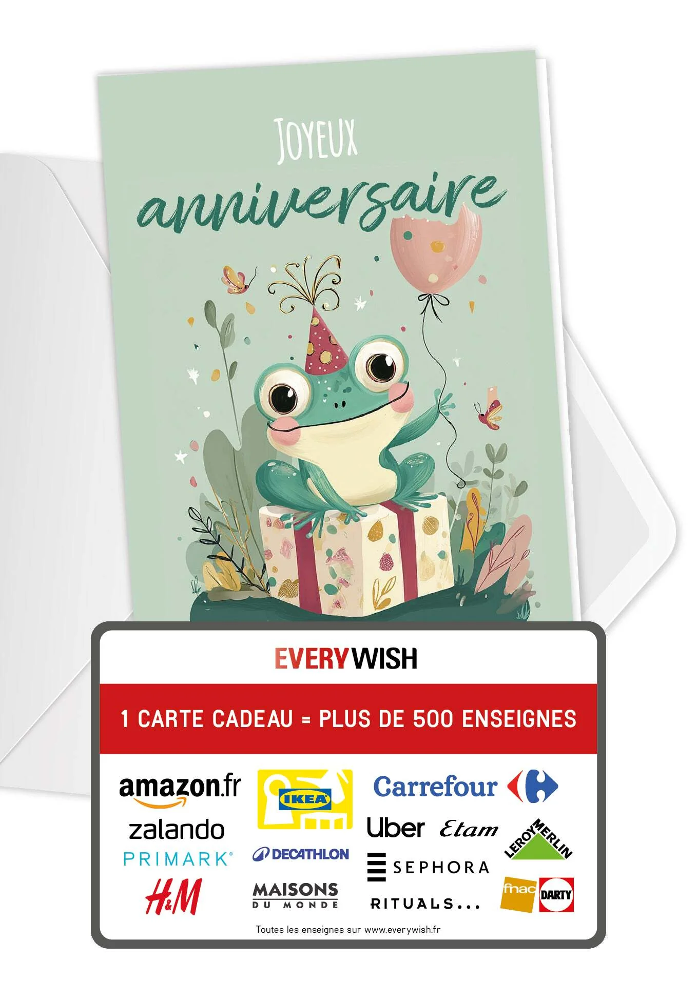 Joyeux anniversaire - Grenouille PDF