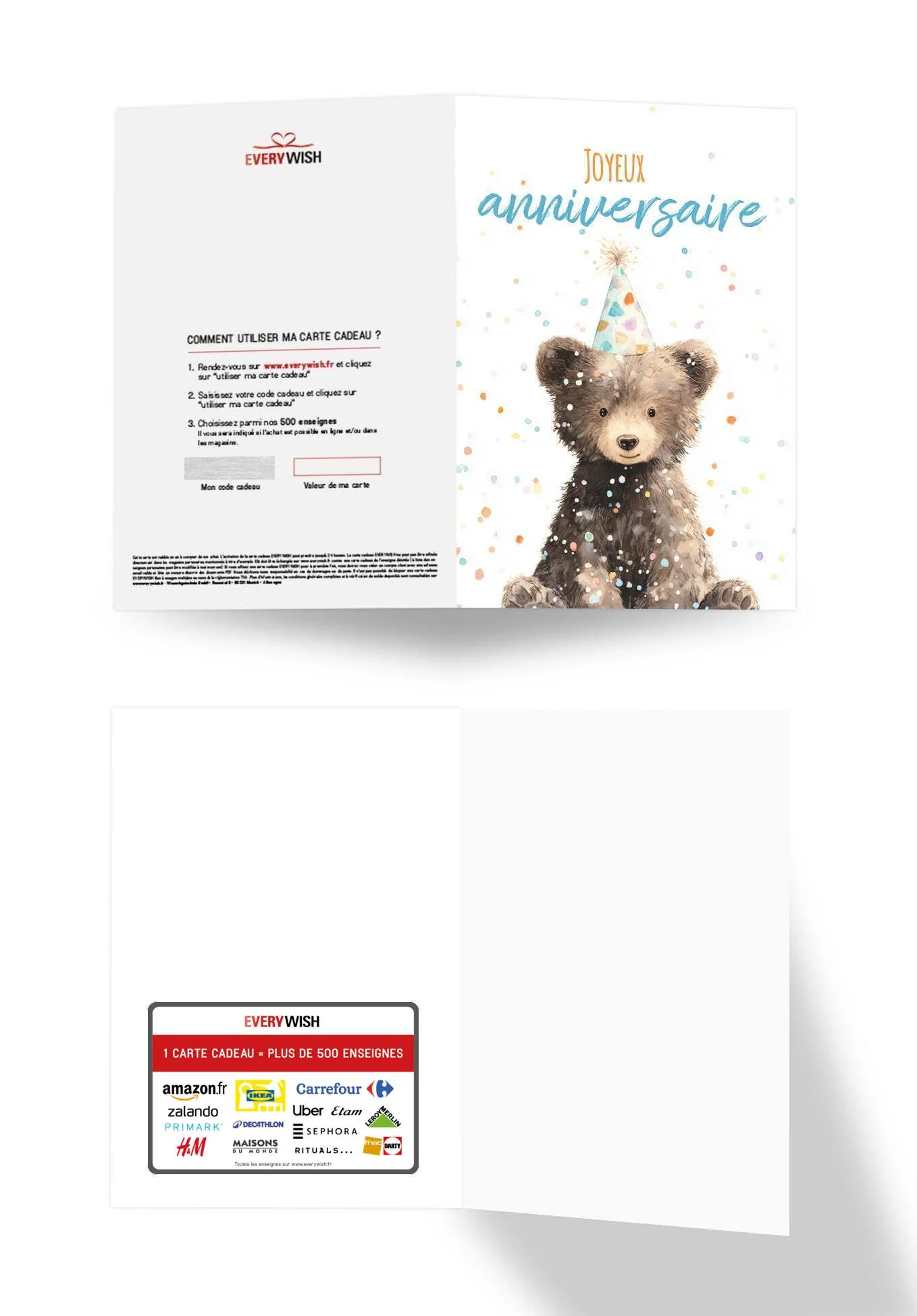 Joyeux anniversaire - Ours - Image 3