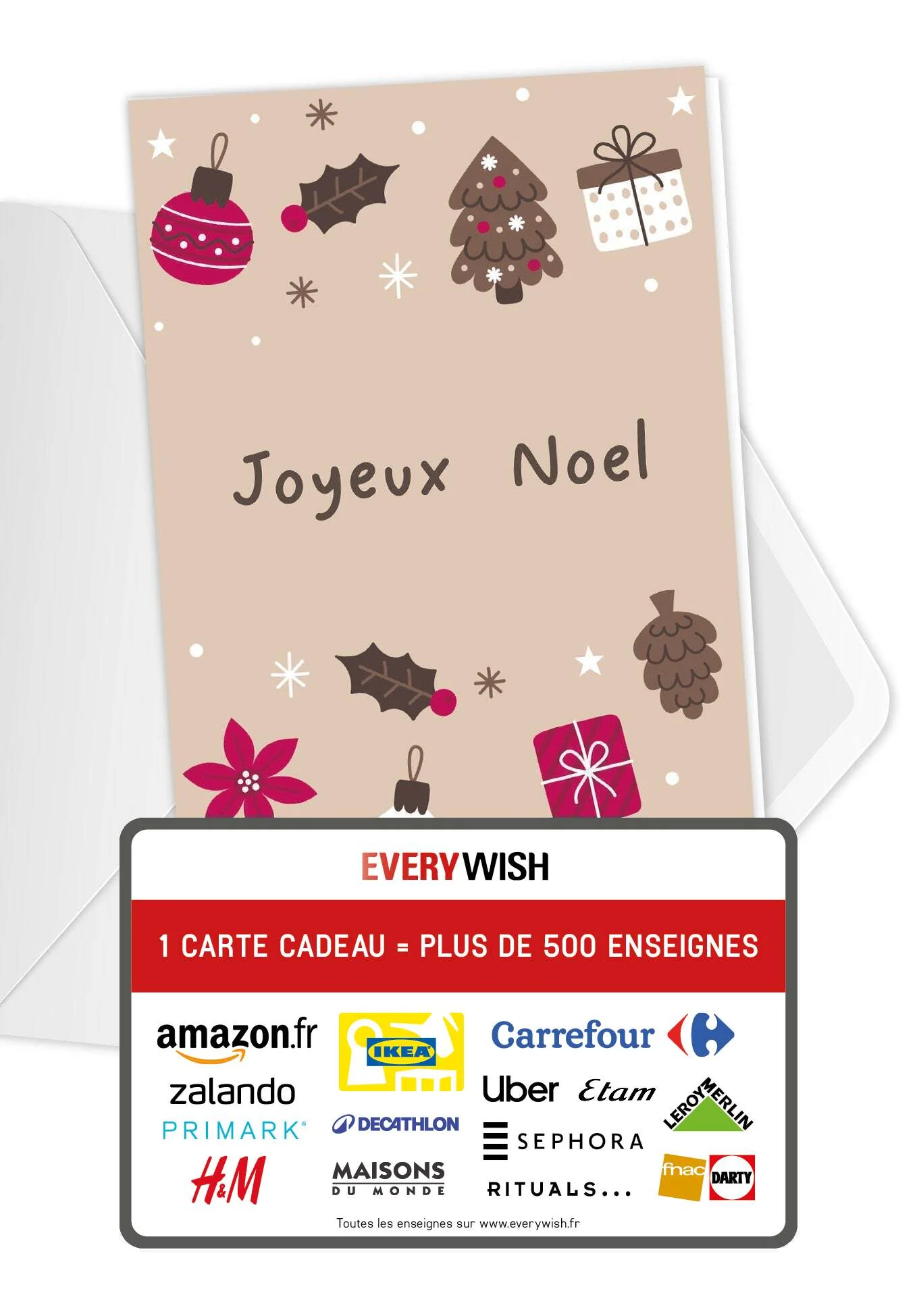 Joyeux Noël - Ornements Beige PDF