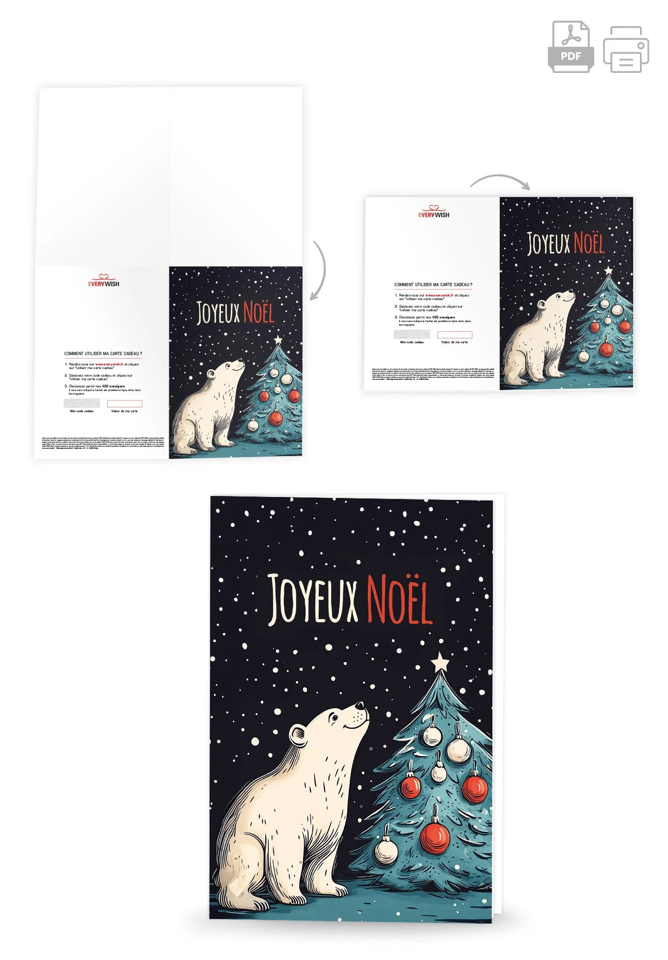 Joyeux Noël - Ours polaire PDF - Image 4