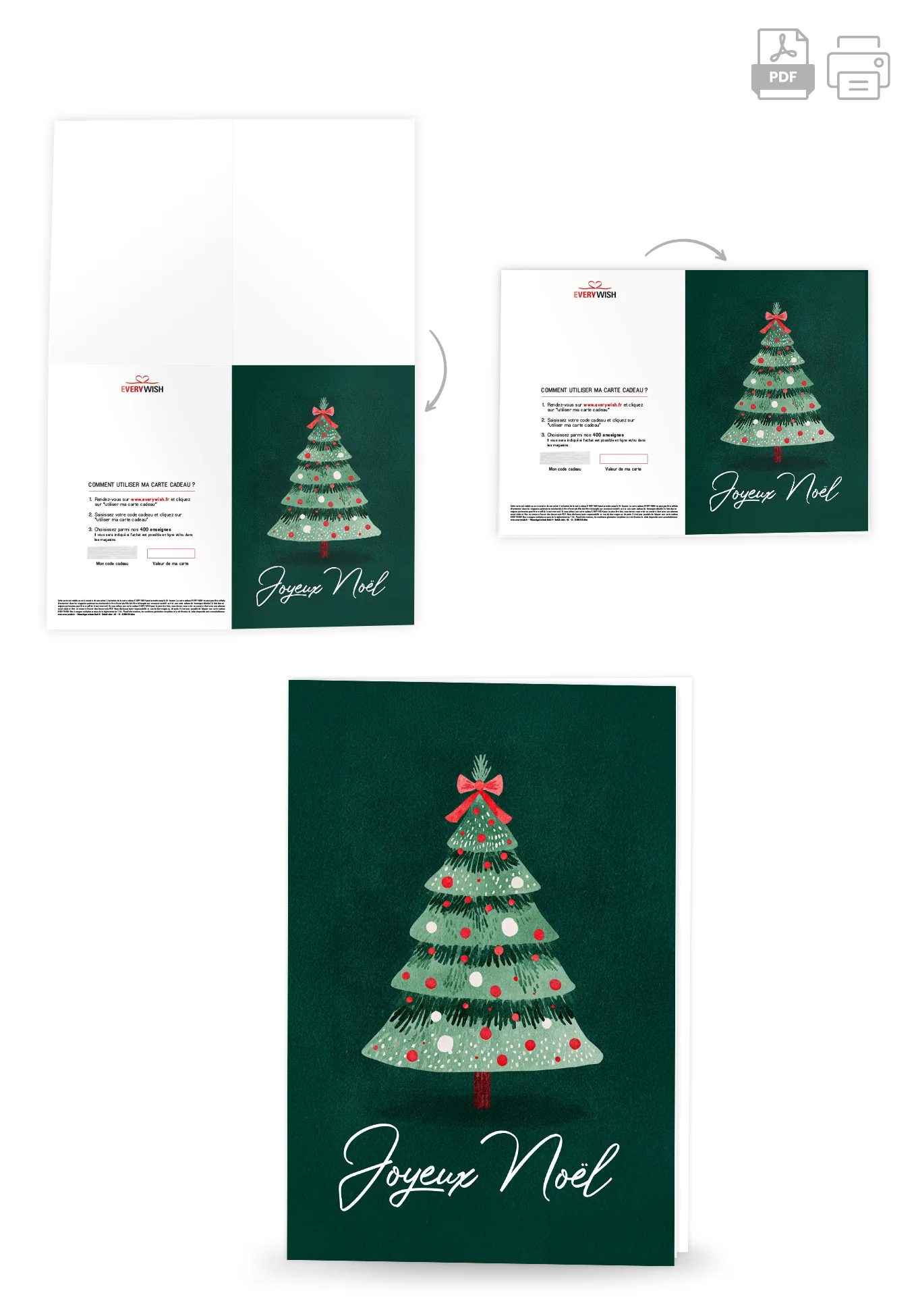 Joyeux Noël - Sapin Vert - Image 4