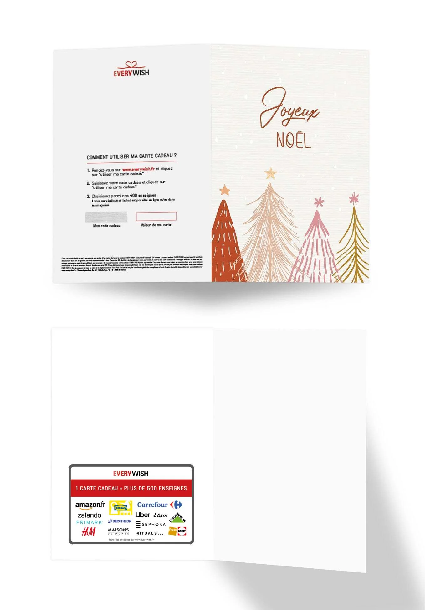 Joyeux Noël - Sapins Rouge - Image 3