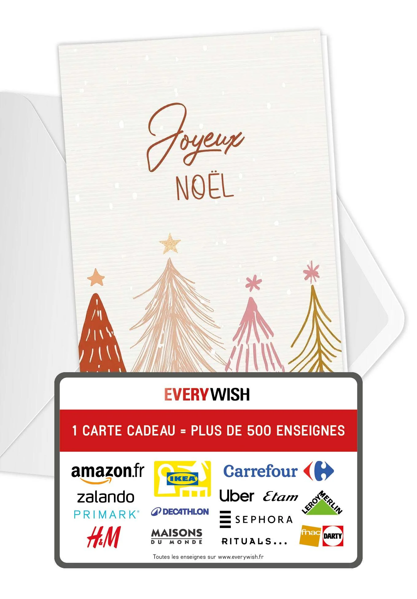 Joyeux Noël - Sapins Rouge PDF