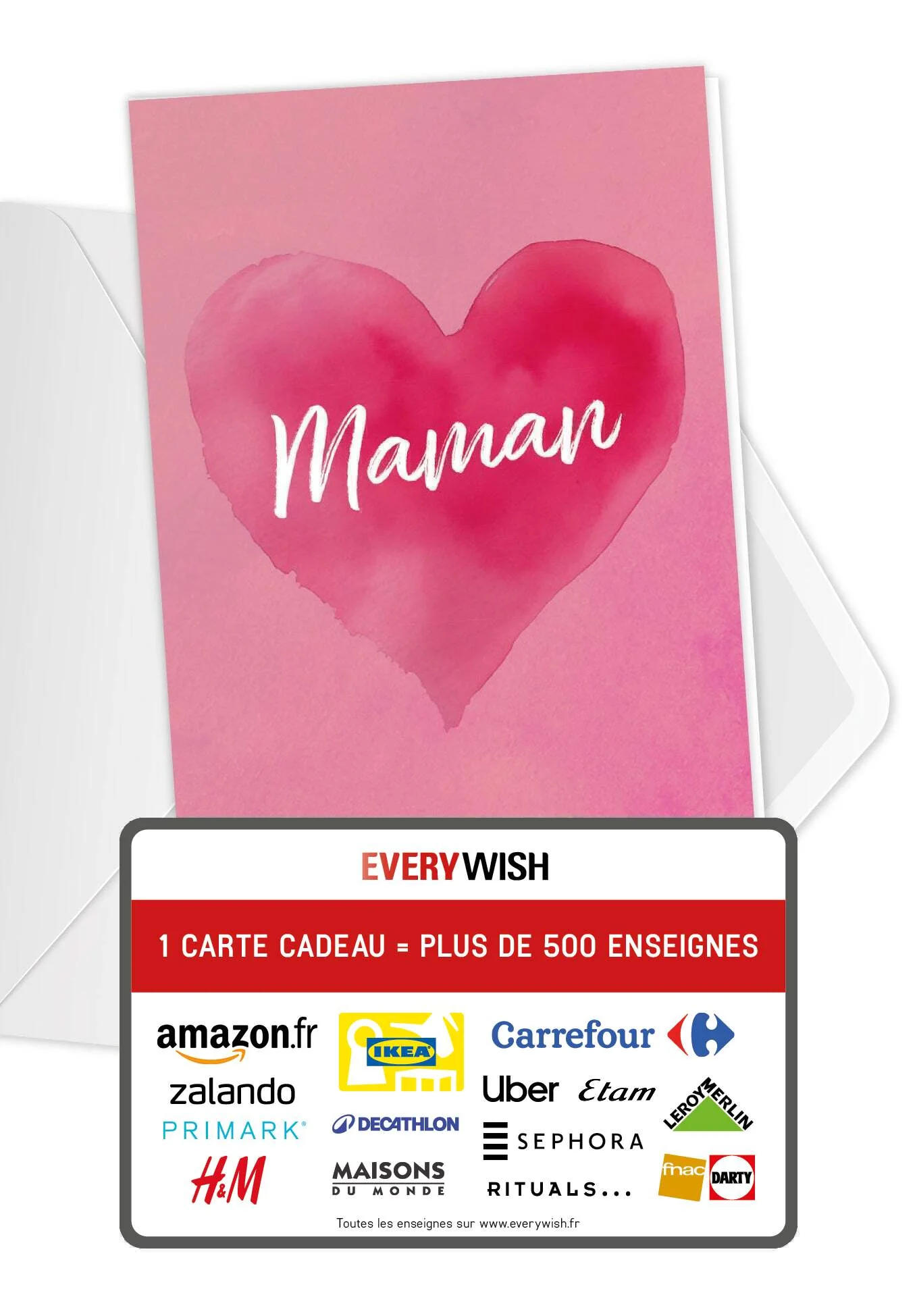 Maman - Cœur rose PDF