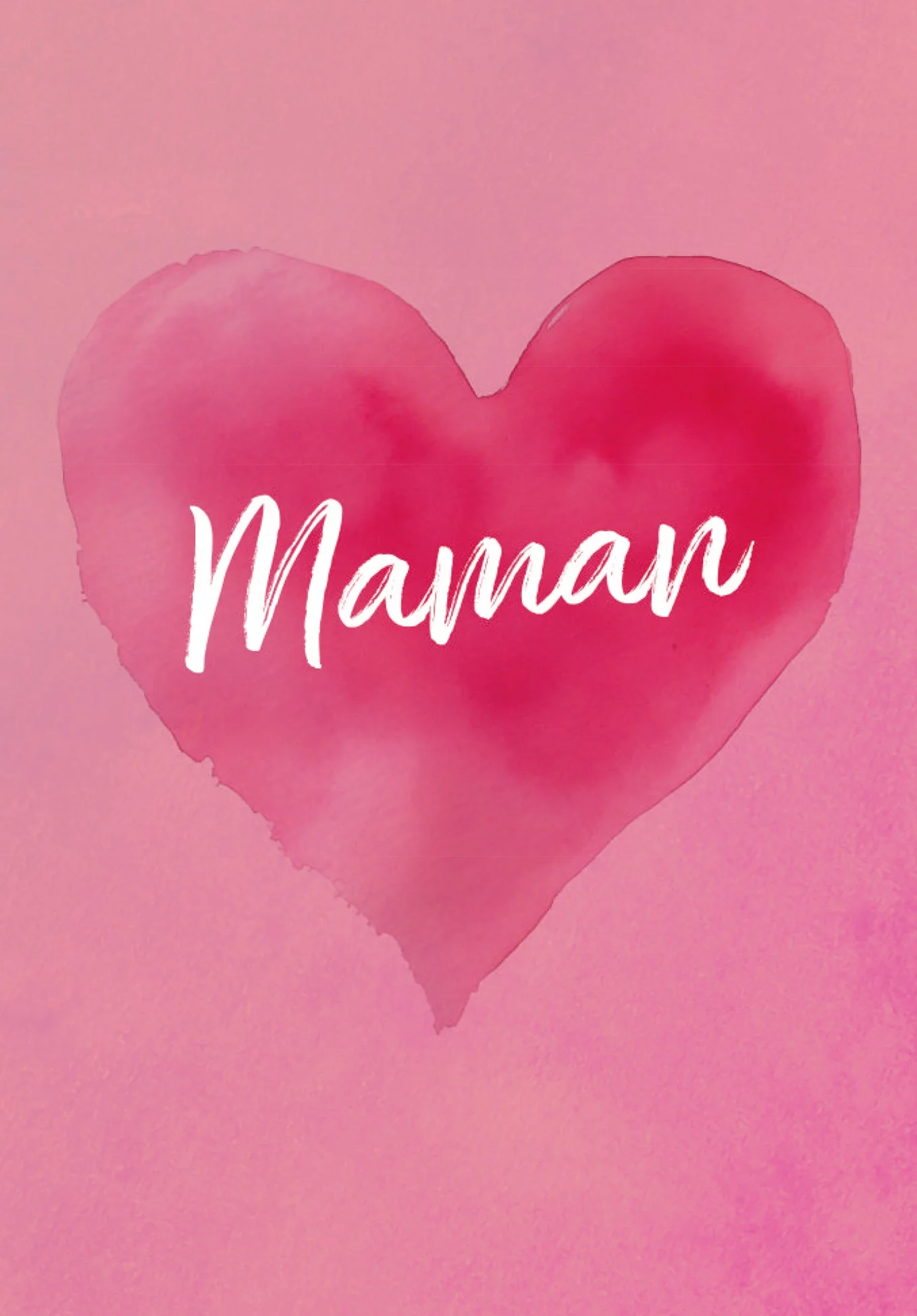 Maman - Cœur rose PDF - Image 2