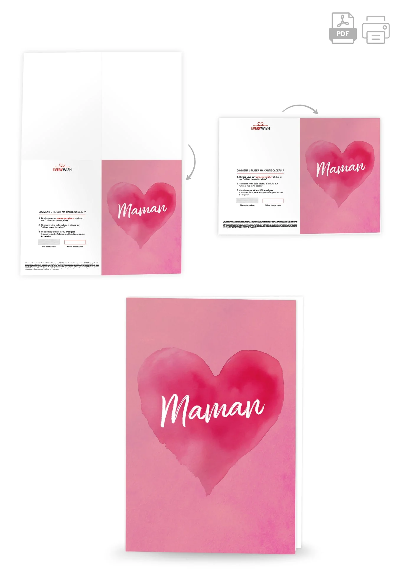 Maman - Cœur rose PDF - Image 4